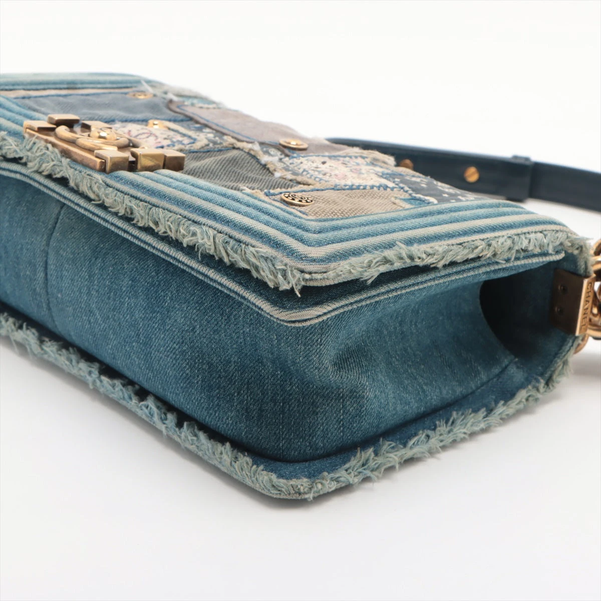 CHANEL シャネル ボーイシャネル パッチワーク チェーンショルダー