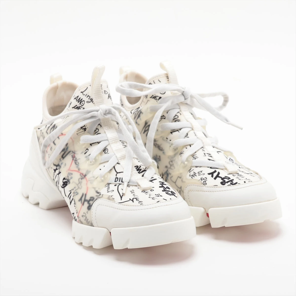 クリスチャンディオール ラバー スニーカー 37 1/2 レディース