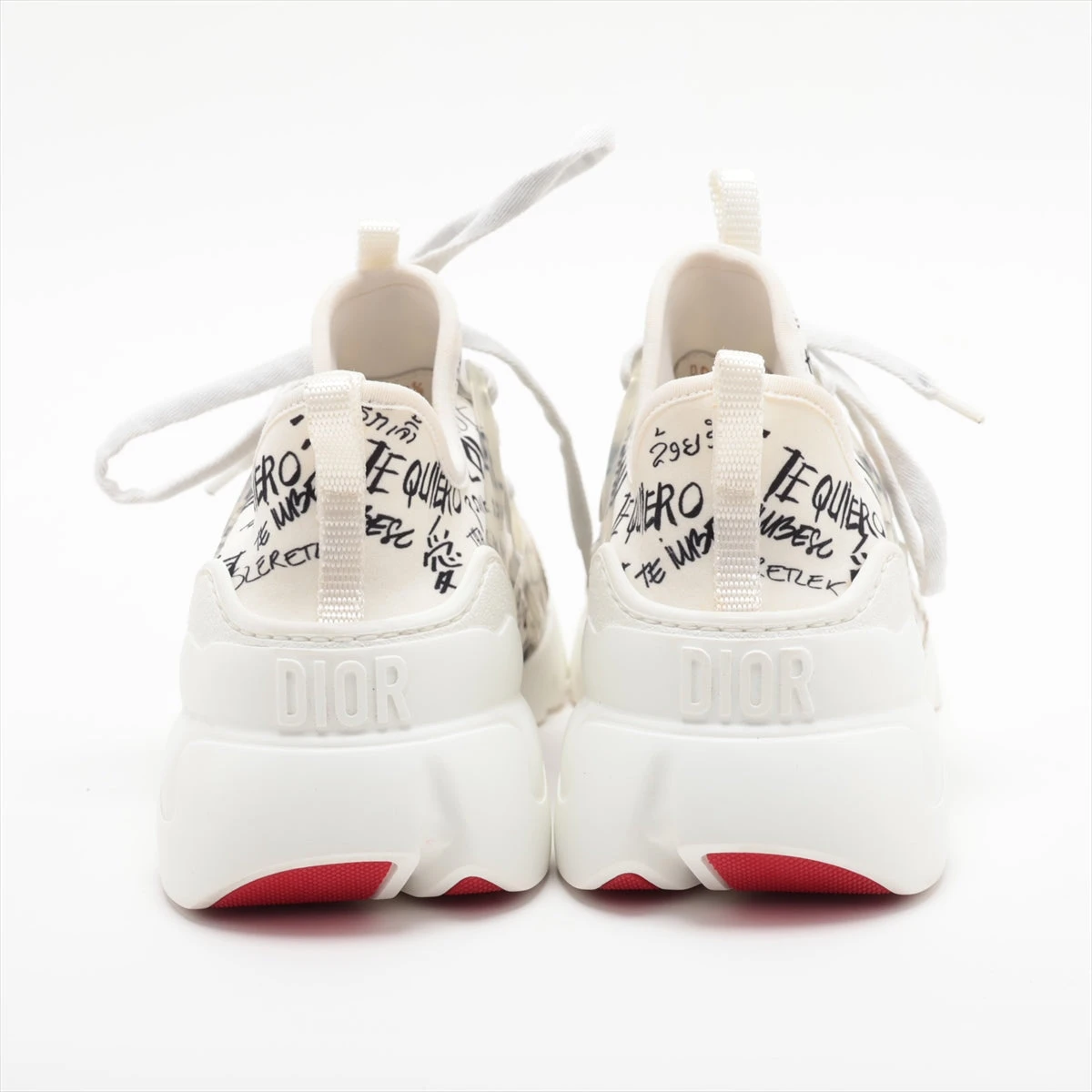 クリスチャンディオール ラバー スニーカー 37 1/2 レディース