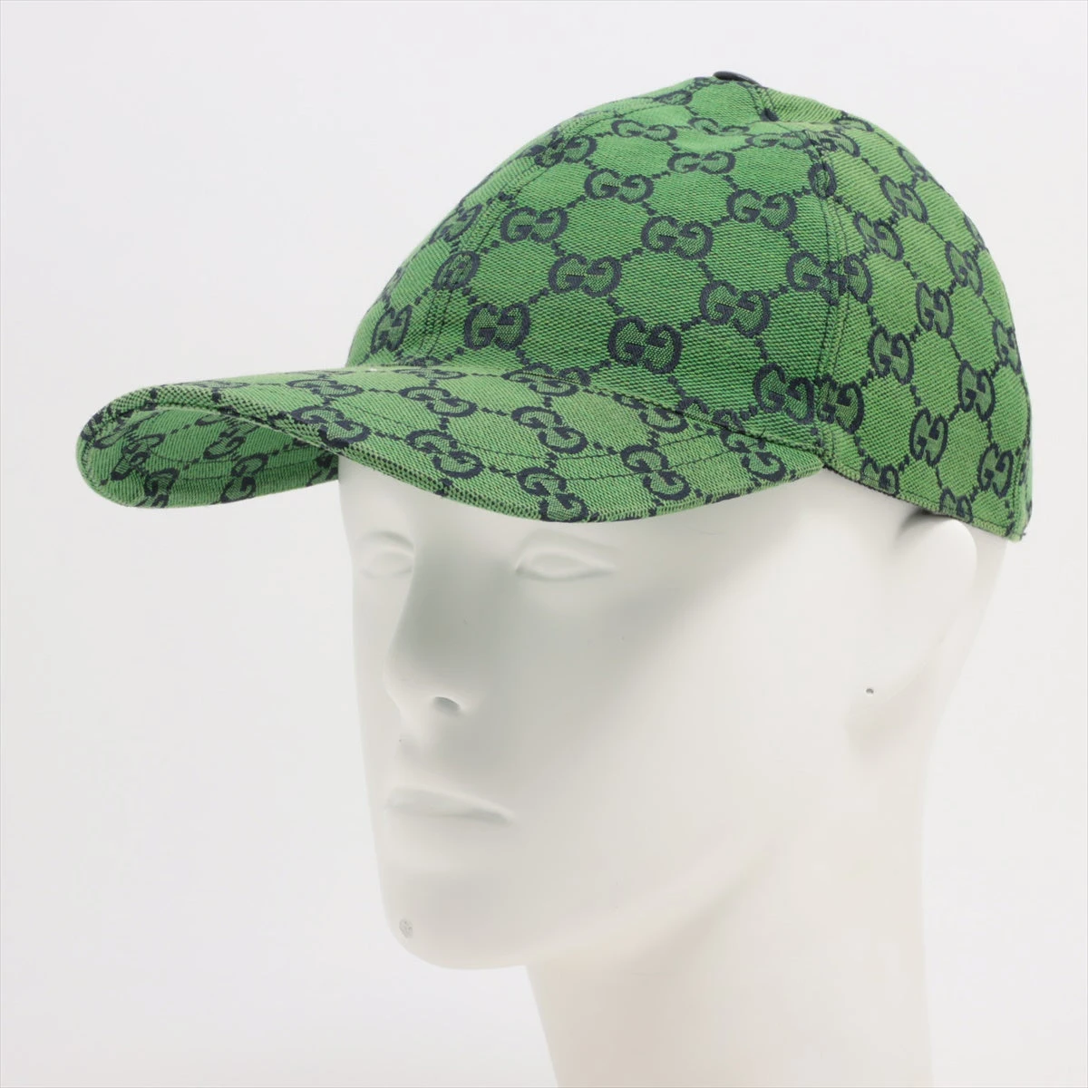 新作 袋付き GUCCI グッチ GGストリーム グリーン キャップ 帽子