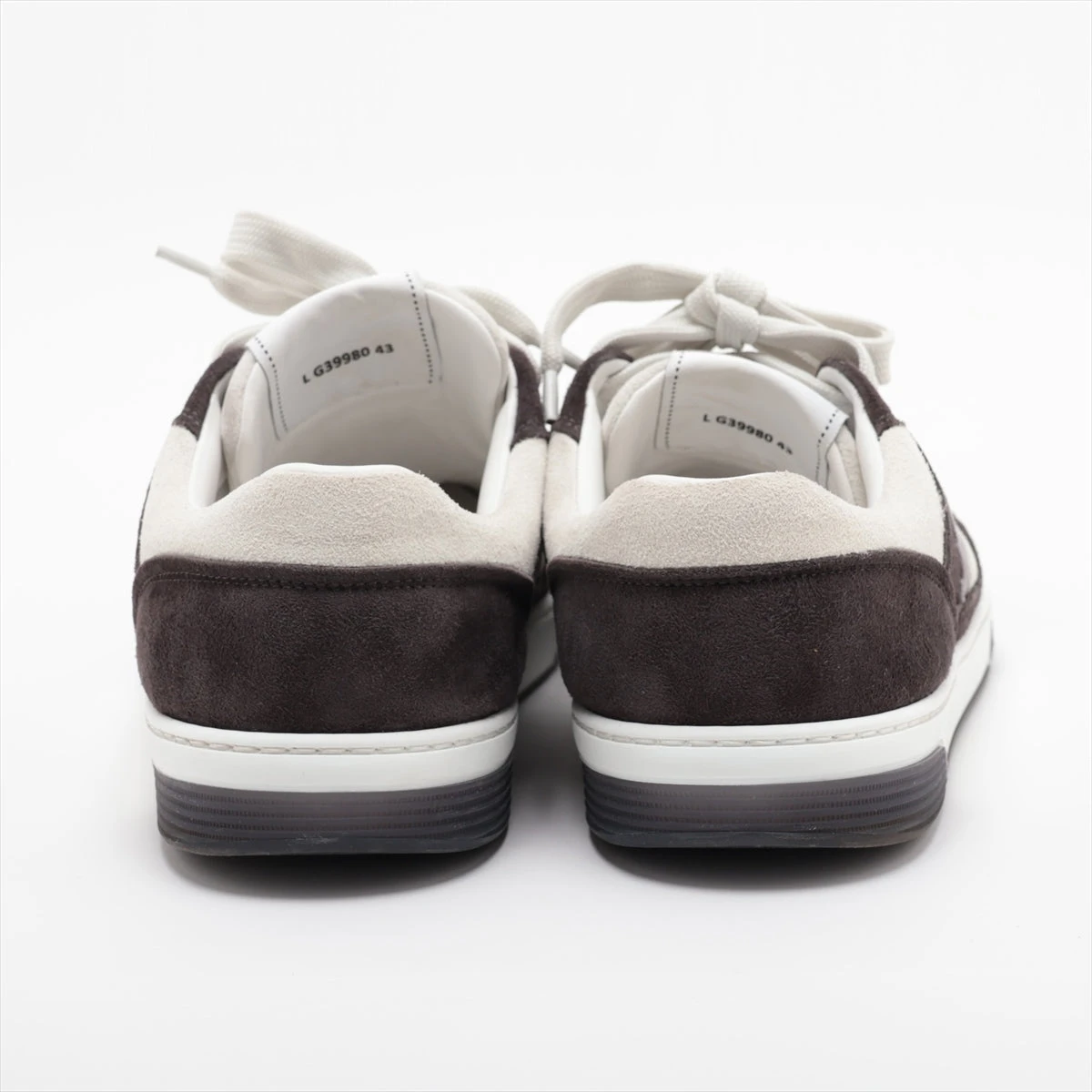 CHANEL グレー スエード スニーカー ☆シャネル スニーカー ココマーク ウール スエード メンズサイズ42