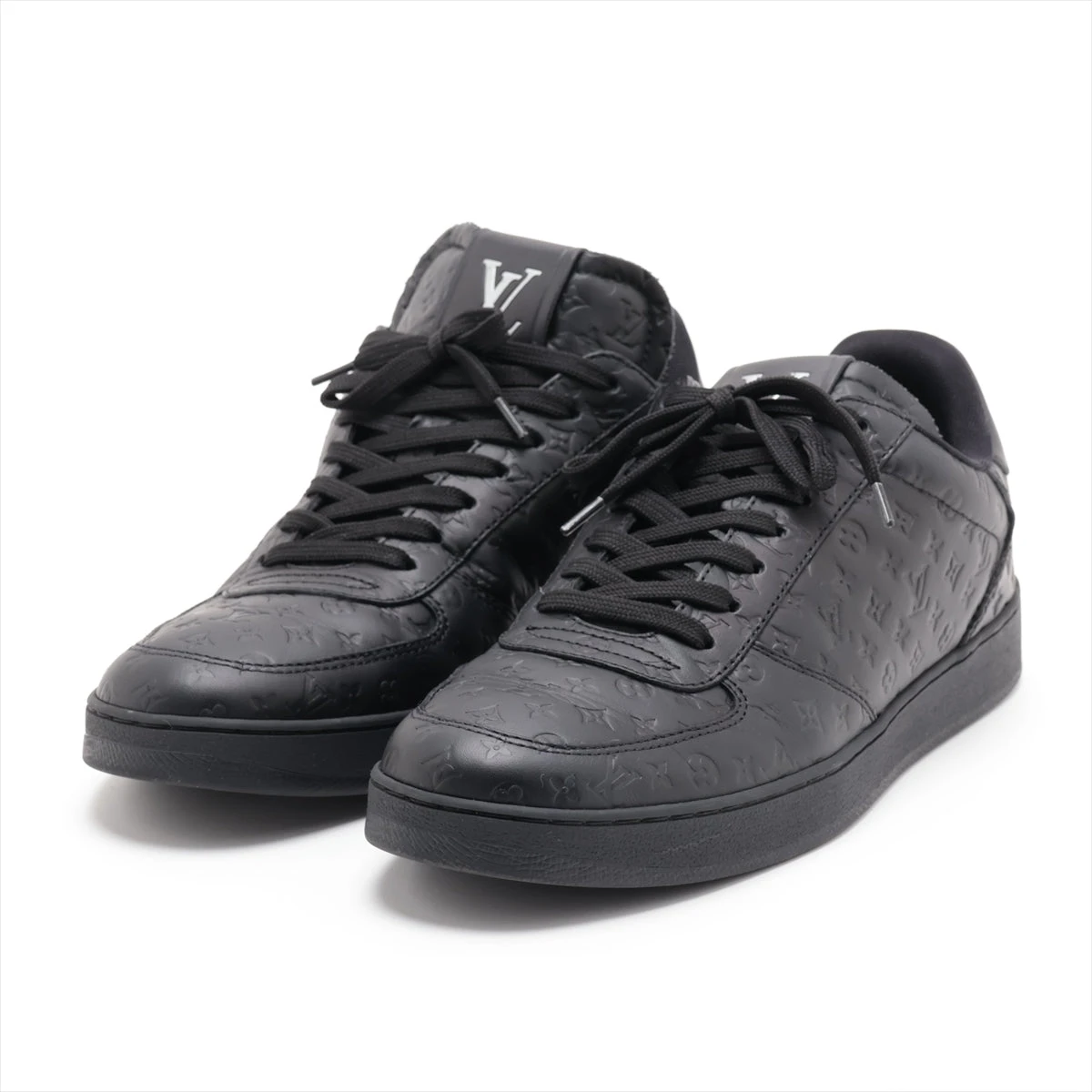 ヴィトン リヴォリライン 22年 レザー スニーカー 7 メンズ