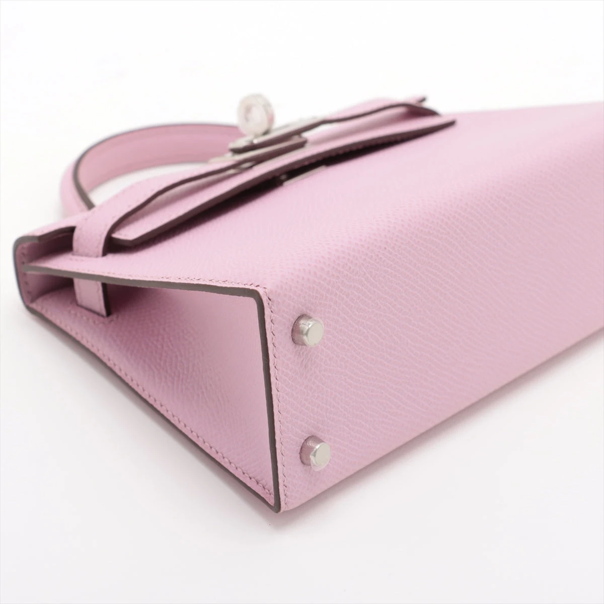 エルメス　ケリーミニ 2/ミニケリー 2　モーヴシルベストル　エプソン　シルバー金具　外縫い【新品】 エルメス パーソナルケリーミニ/外縫い モーヴシルベストル/クレ