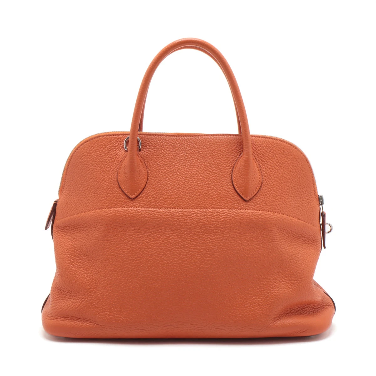 HERMES エルメス ボリード35 トリヨンクレマンス オレンジ エルメス ボリード35 オレンジ トリヨンクレマンス シルバー金具