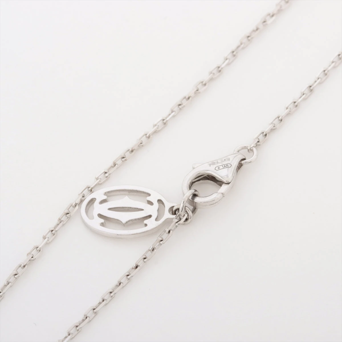 カルティエ ダムール LM ダイヤ ネックレス 750(WG) 3.1g CRB7215400