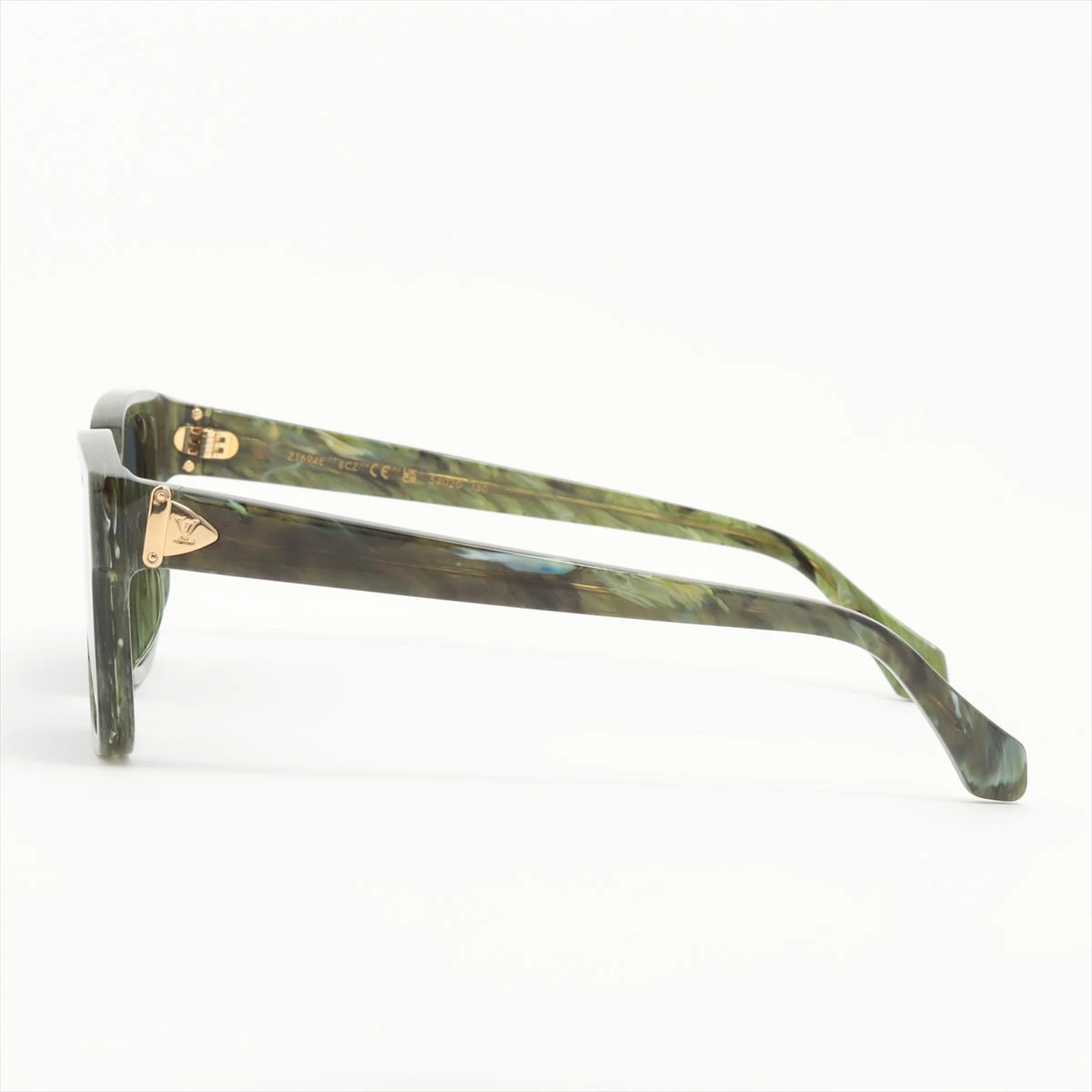 FENDI グリーン スクエアサングラス Fendi Fendi Diamond Green Acetate Square Sunglasses | Neiman