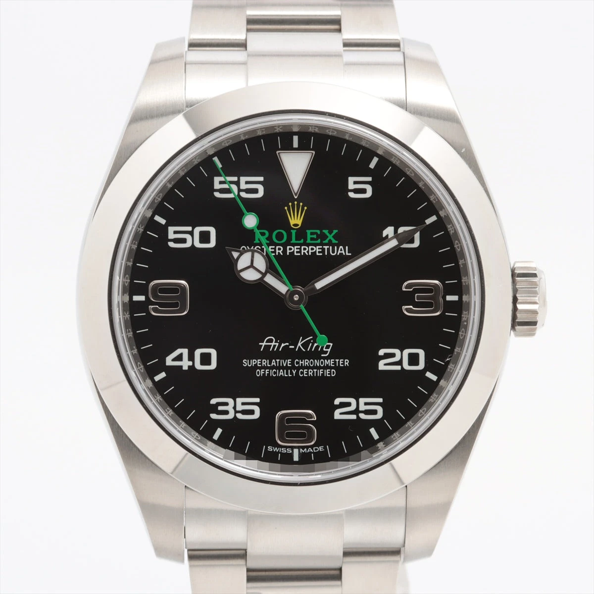 ロレックス エアキング 116900 SS AT 黒文字盤 あまりごま1