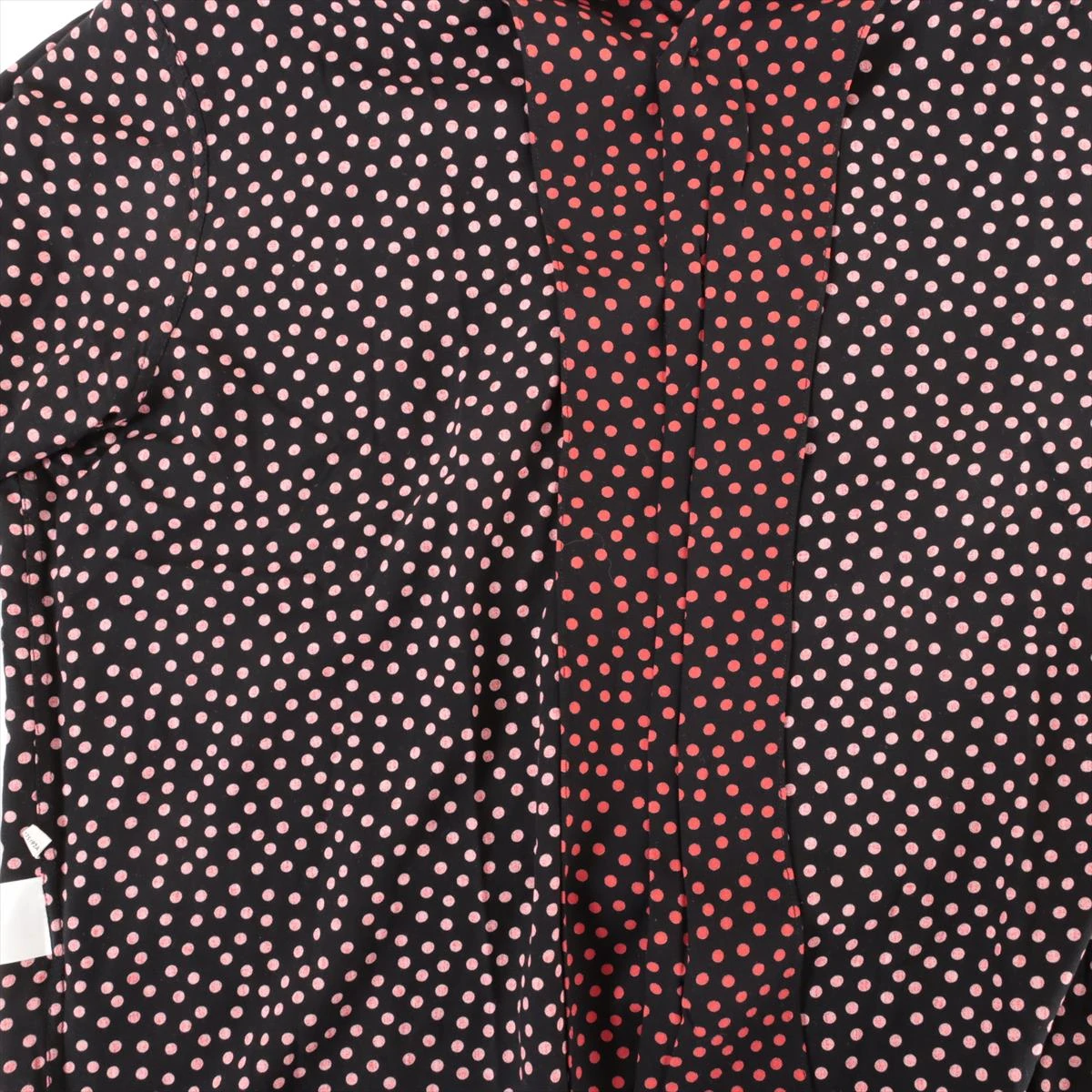 セリーヌ 20SS レーヨン シャツ 40 メンズ ブラック×レッド 2C036962H 