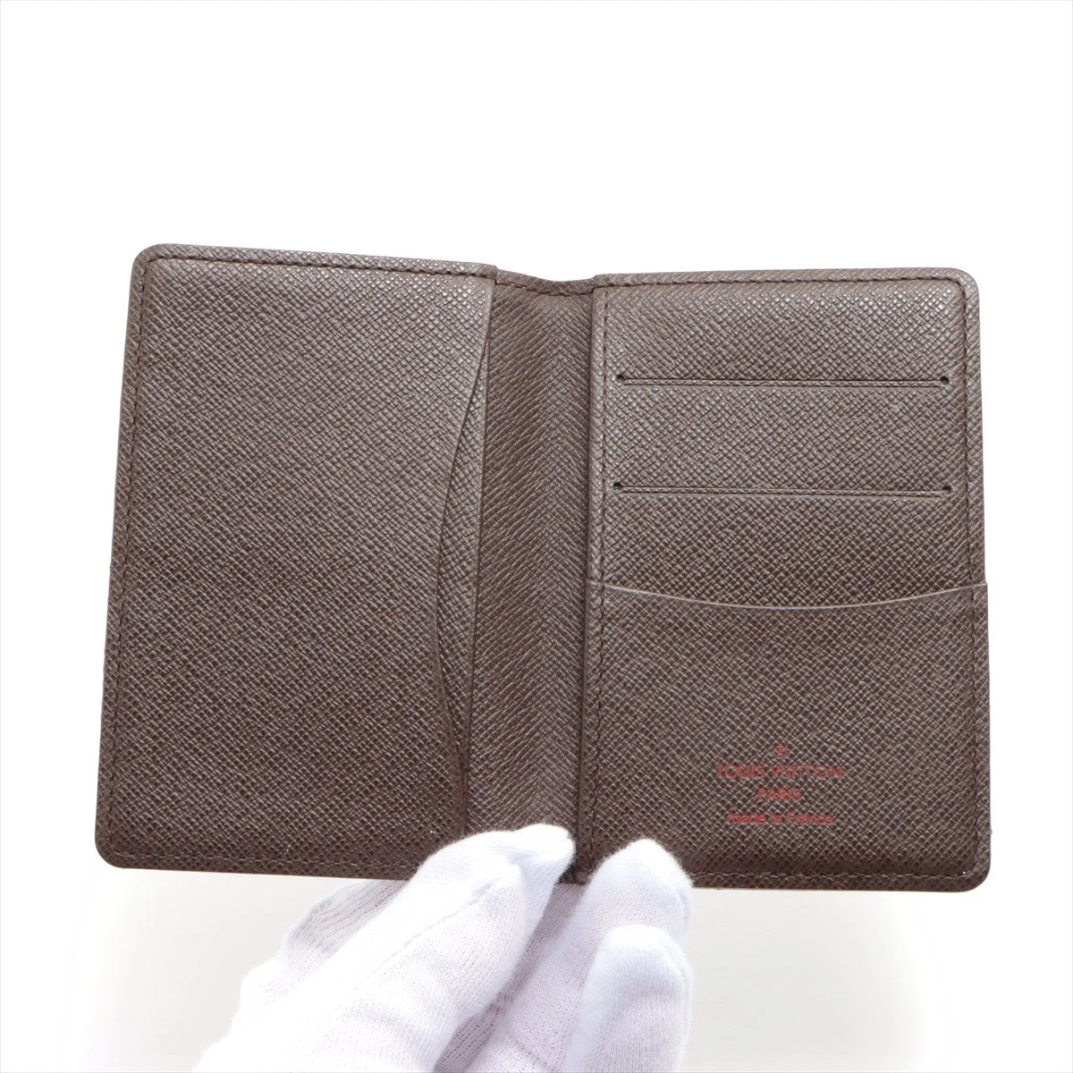 美品 ルイヴィトン ダミエ オーガナイザー・ドゥ・ポッシュ N61721 LOUIS VUITTON ルイヴィトン N61721 ダミエ・エベヌ