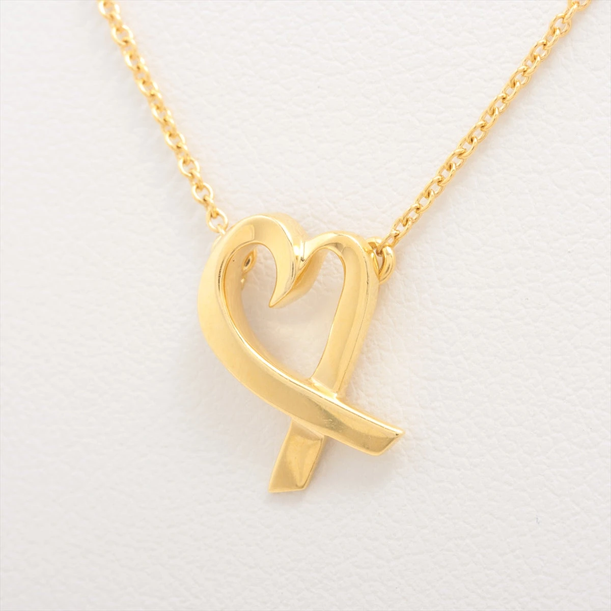 ティファニー ラビングハート ネックレス TIFFANY&Co. ティファニー ラビングハート ネックレス 18金 K18