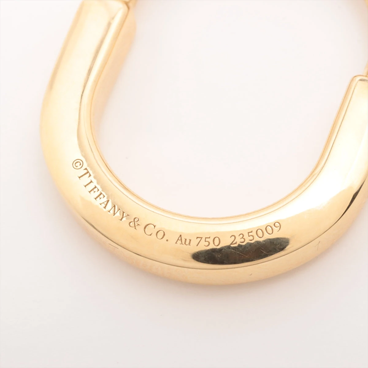 ティファニー ロック ネックレス 750(YG) 14.3g A2661792｜中古