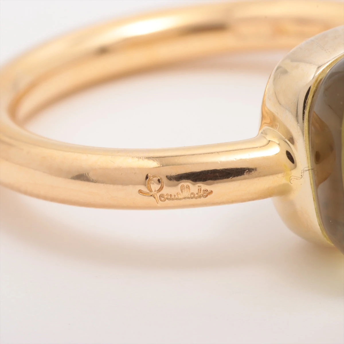 ポメラート ヌード クラシック レモンクォーツ リング 750(PG×WG) 7.5g