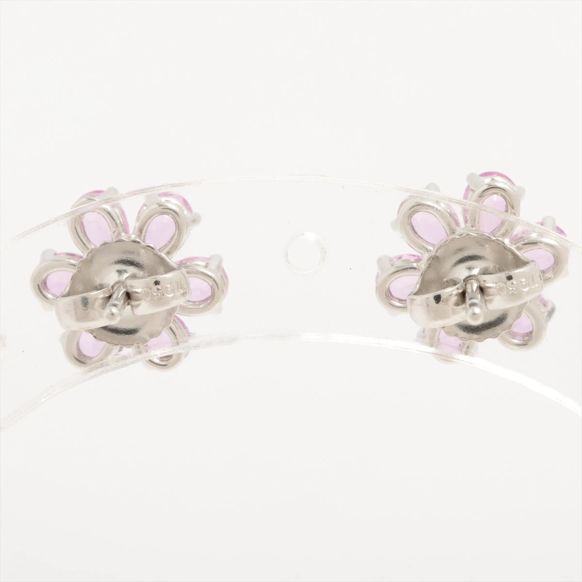 ハリーウィンストン フォーゲット ミー ノット ピンクサファイア