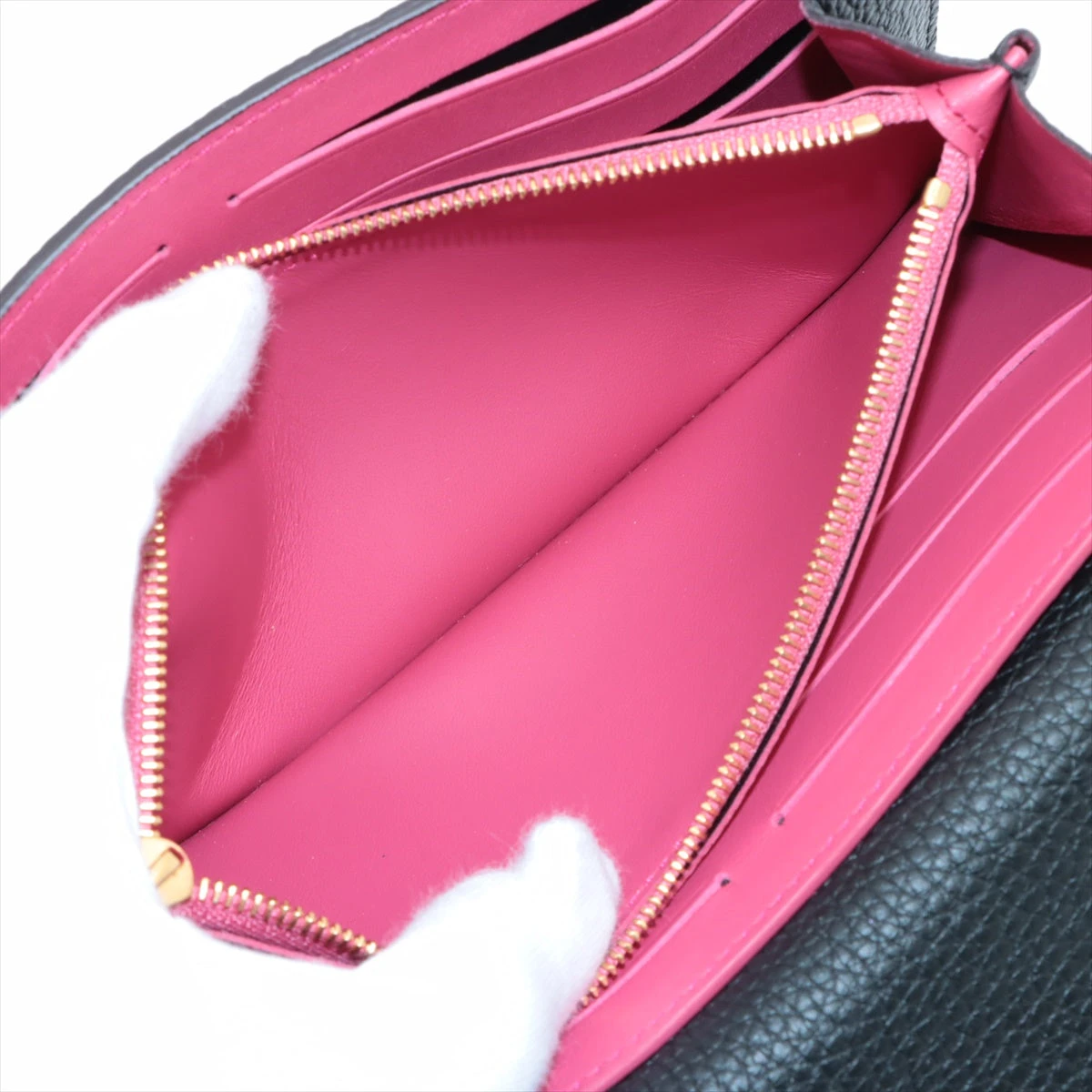 ポルトフォイユ カプシーヌ ノワー M61248 三つ折り財布 ◇送料無料◇LOUIS VUITTON ポルトフォイユ・カプシーヌ M61248