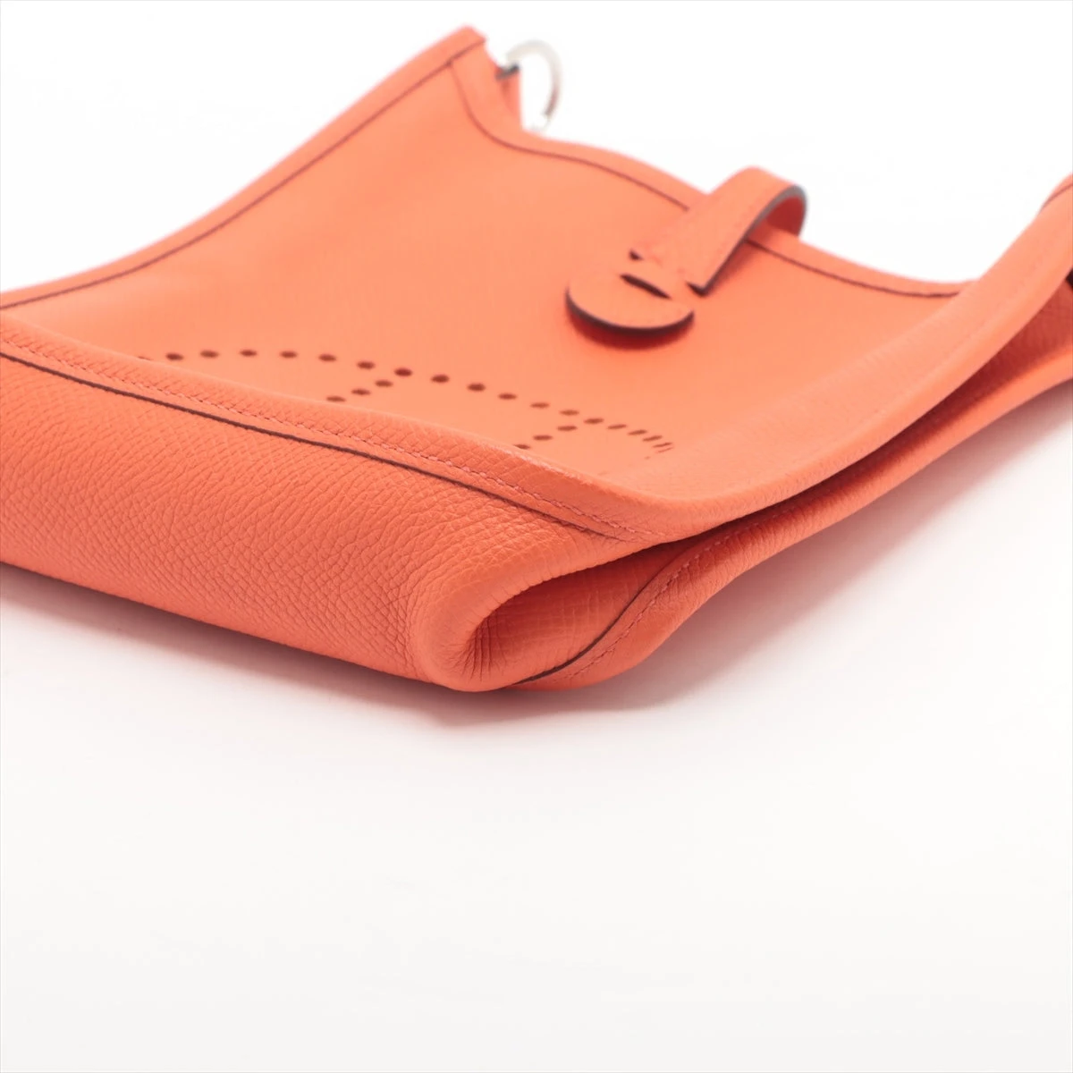 最安値✨HERMES レトルオカレ　バッグチャーム　ヴォーエプソン　オレンジ エルメス エヴリン TPM アマゾン ヴォーエプソン オレンジポピー