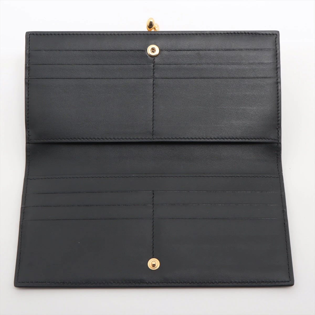 ジルサンダー レザー 財布 ブラック A2658185｜中古ブランド品