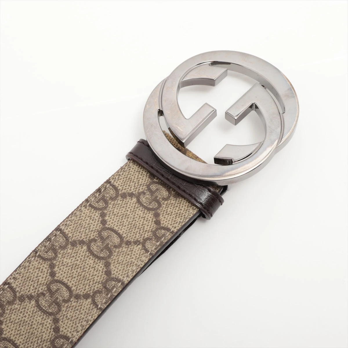 楽天市場】グッチ GUCCI インターロッキングG 114984 ベルト 85