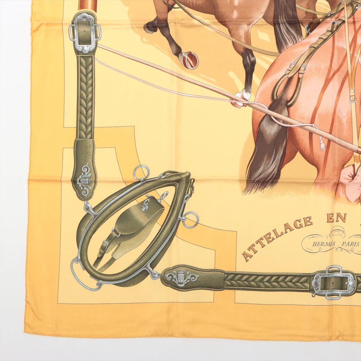Attelage en Arbalete forever scarf 90 | Hermès USA