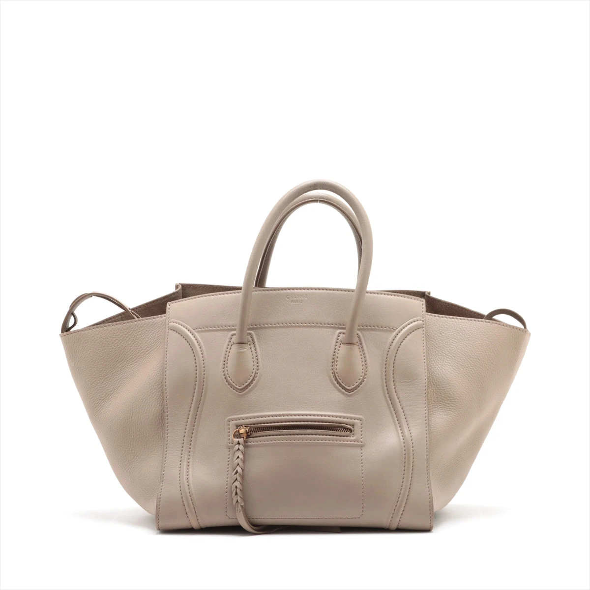 CELINE セリーヌラゲージファントムレザーハンドバッグ