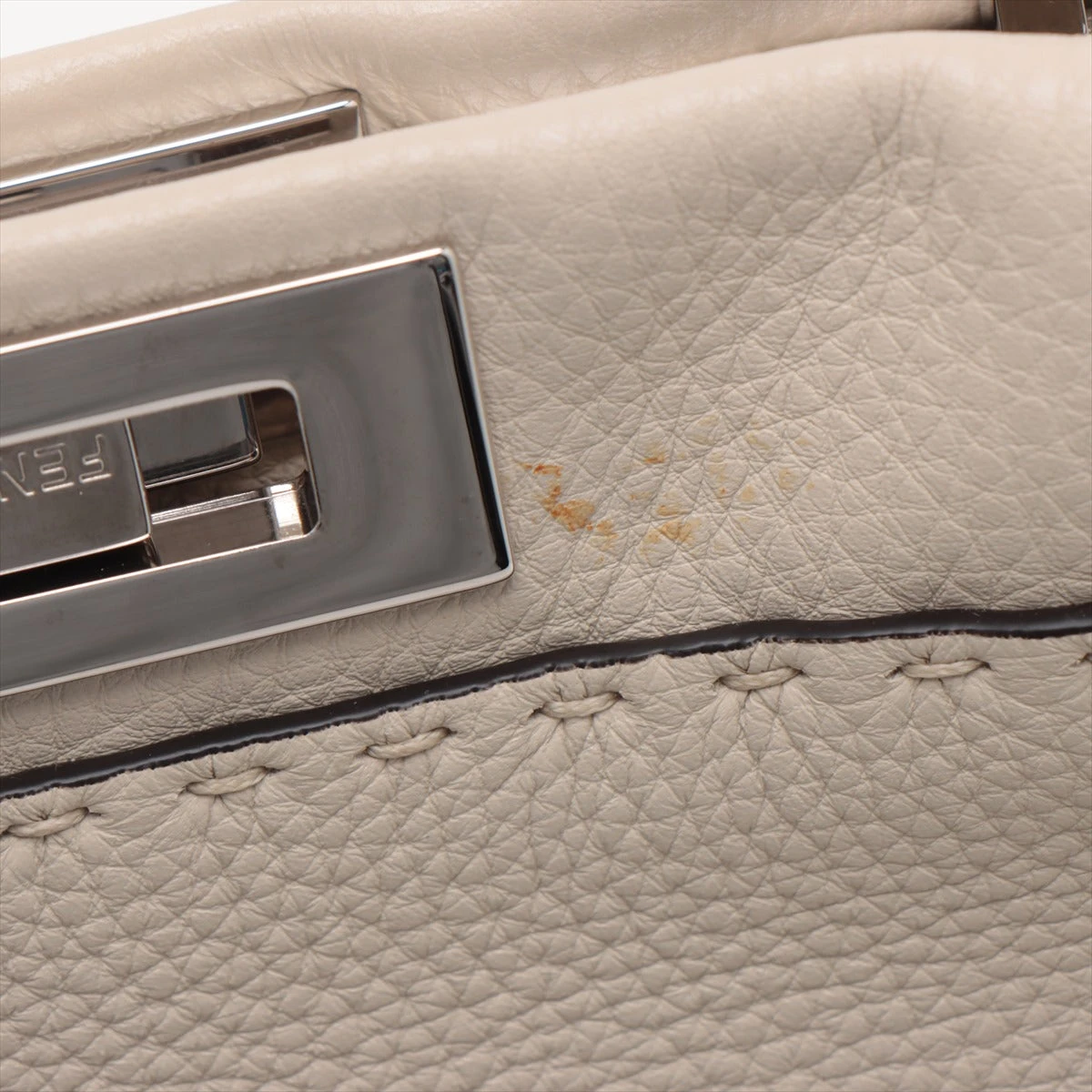 フェンディ ピーカブーレギュラー セレリア レザー×パイソン