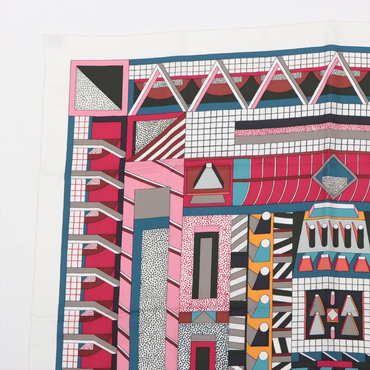 エルメス カレ90 GARDEN OF SHAPES ガーデン オブ シェイプ スカーフ