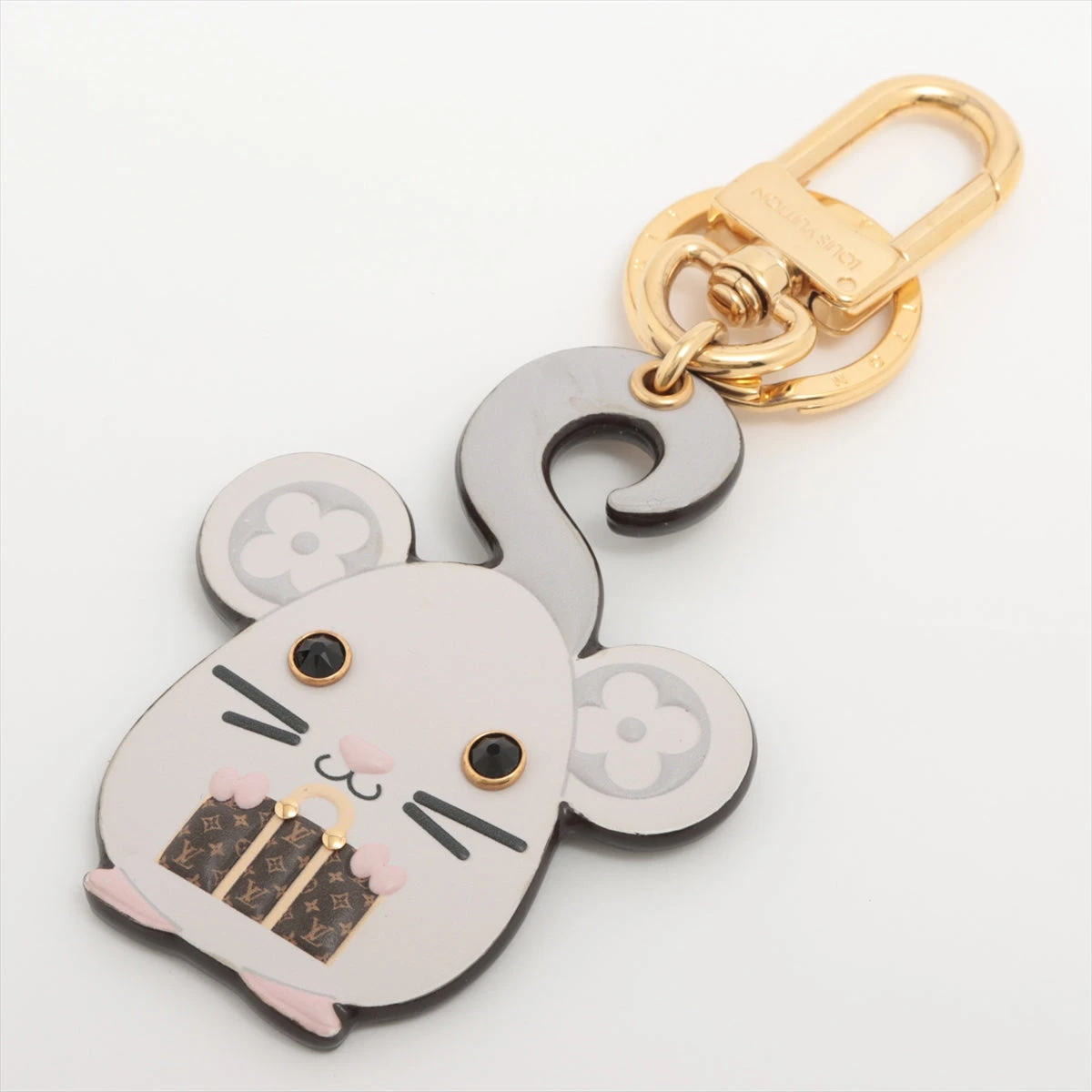 ヴィトン M69014 ポルトクレ ヴィニット CX0220 チャーム PVC