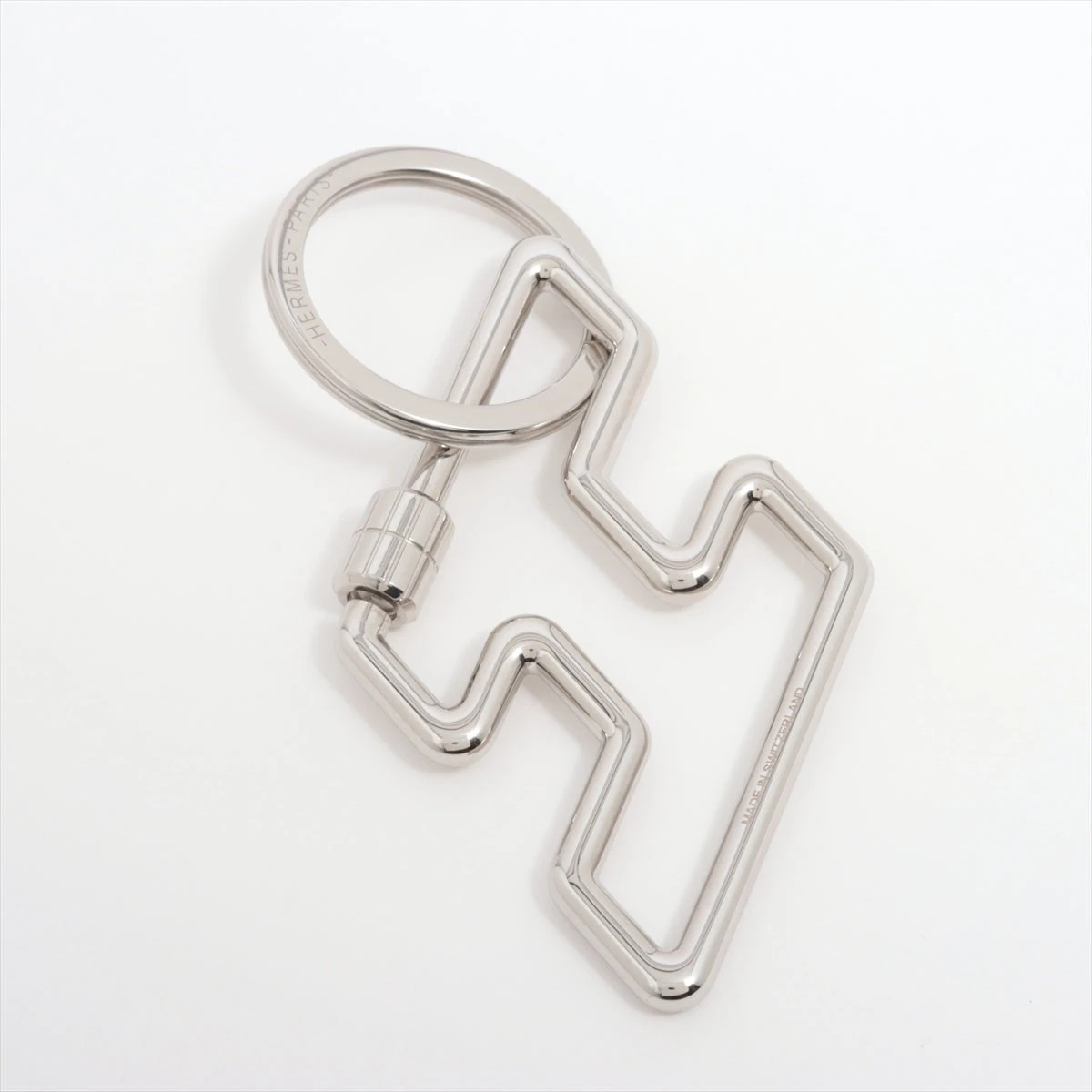 エルメス キーホルダー GP シルバー A2658290｜中古ブランド品