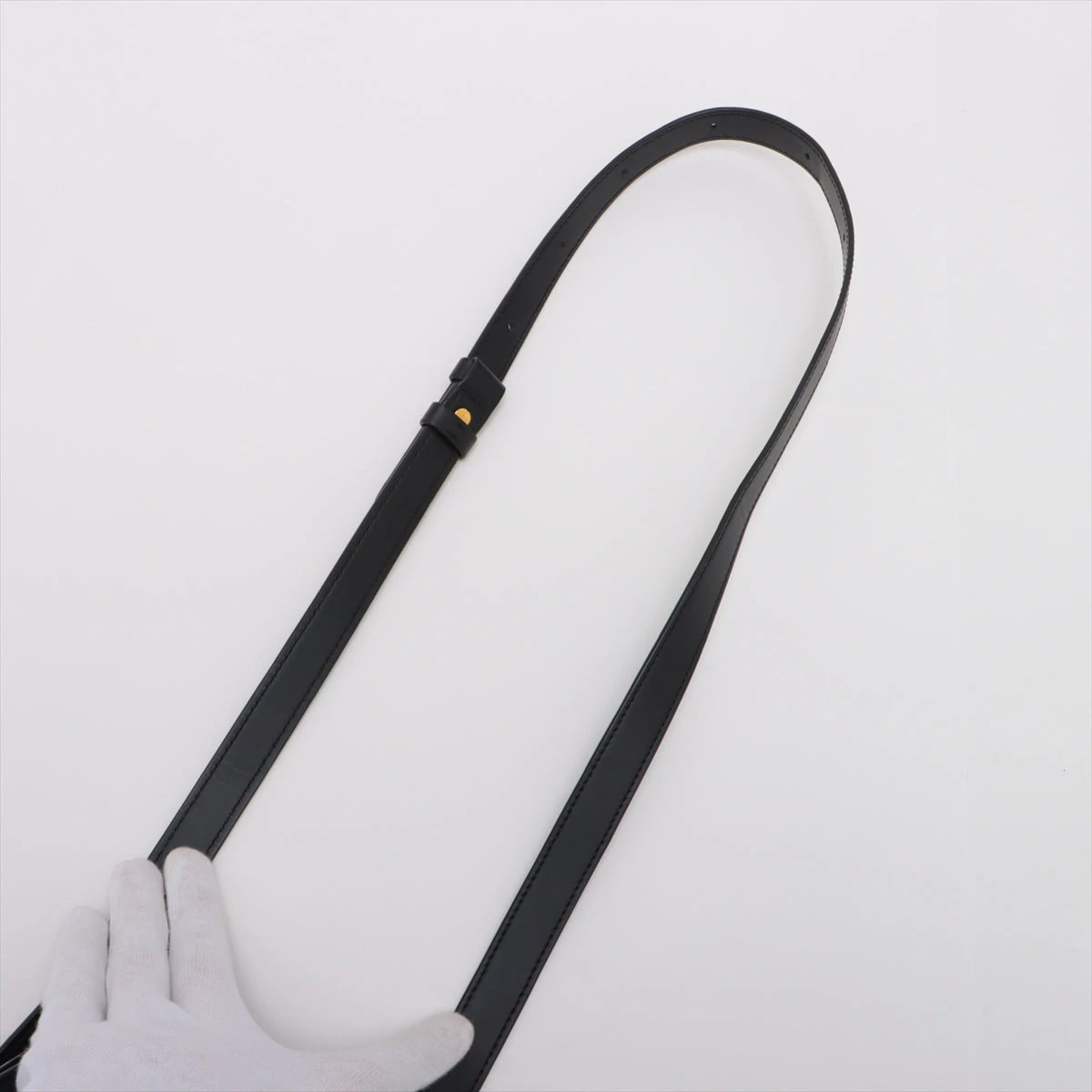 ロエベ アナグラム バルーンバッグ スモール キャンバス×レザー