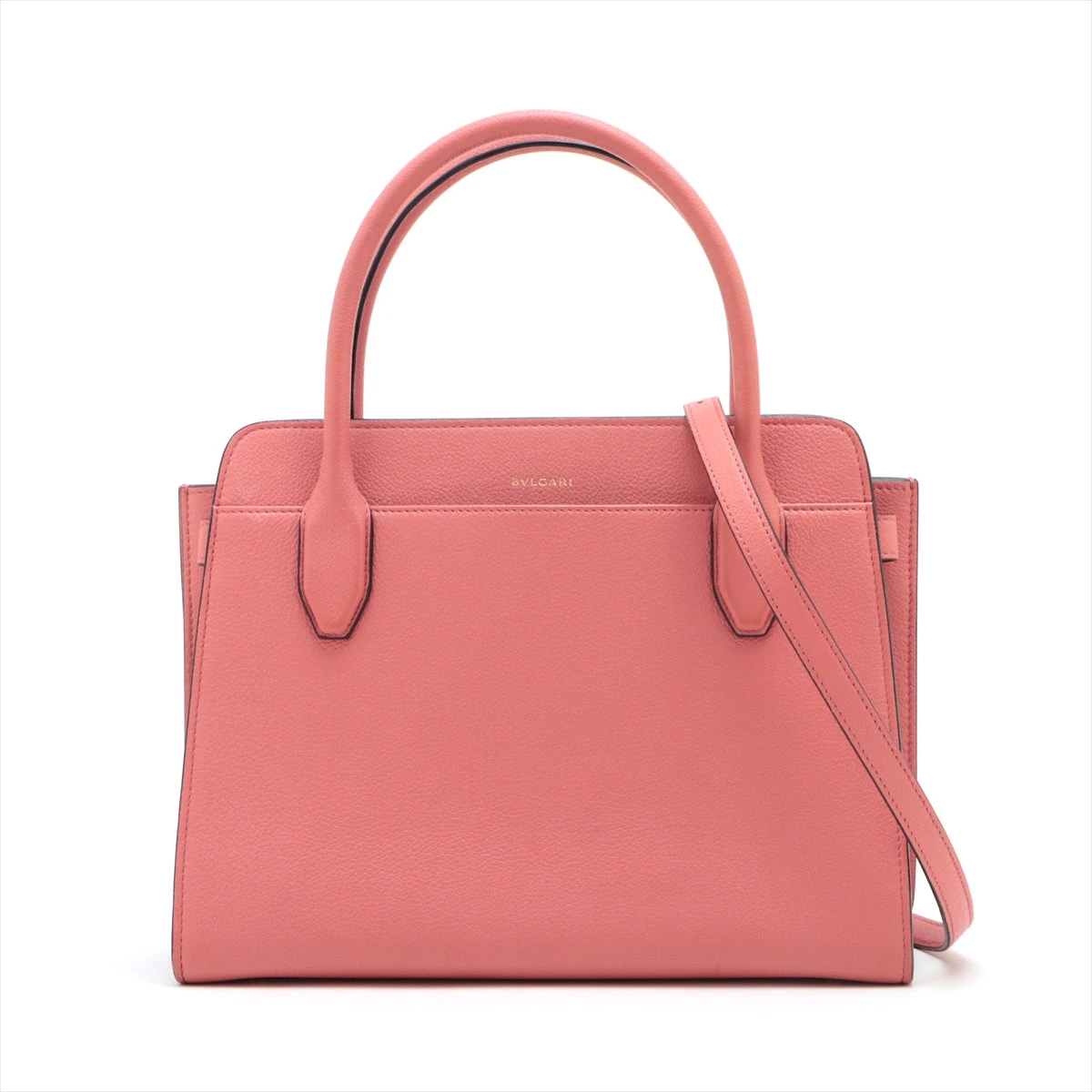 BVLGARI アルバ 2wayレザーハンドバッグ ピンク BVLGARI アルバ 2wayレザーハンドバッグ ピンク 【公式通販】