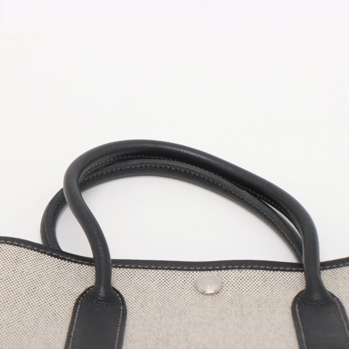 HERMES ガーデンパーティーtpm トワルアッシュ　ブラック エルメス ガーデンパーティー TPM(30) トワルアッシュ×ネゴンダ
