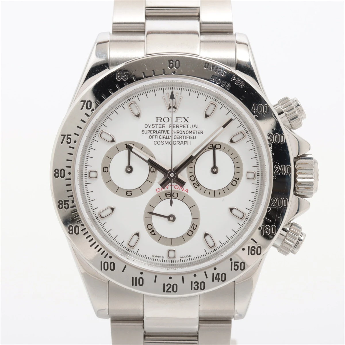 ロレックス コスモグラフデイトナ 116520 SS AT 白文字盤 あまりごま1
