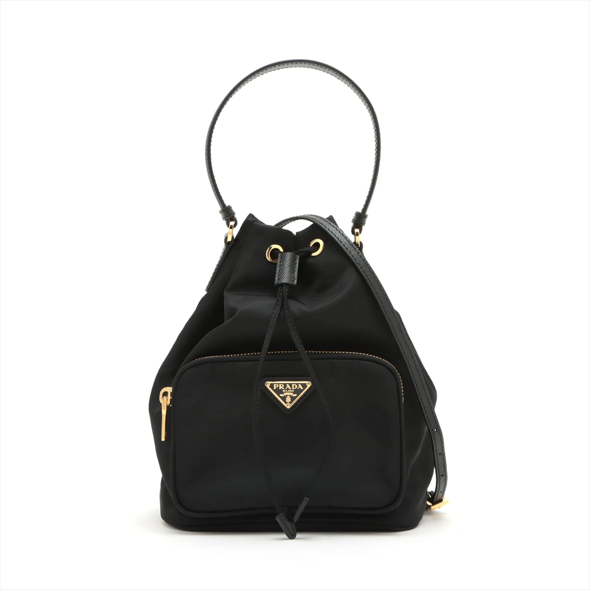 プラダ ヴェラ テスート ナイロン×レザー 2WAYショルダーバッグ