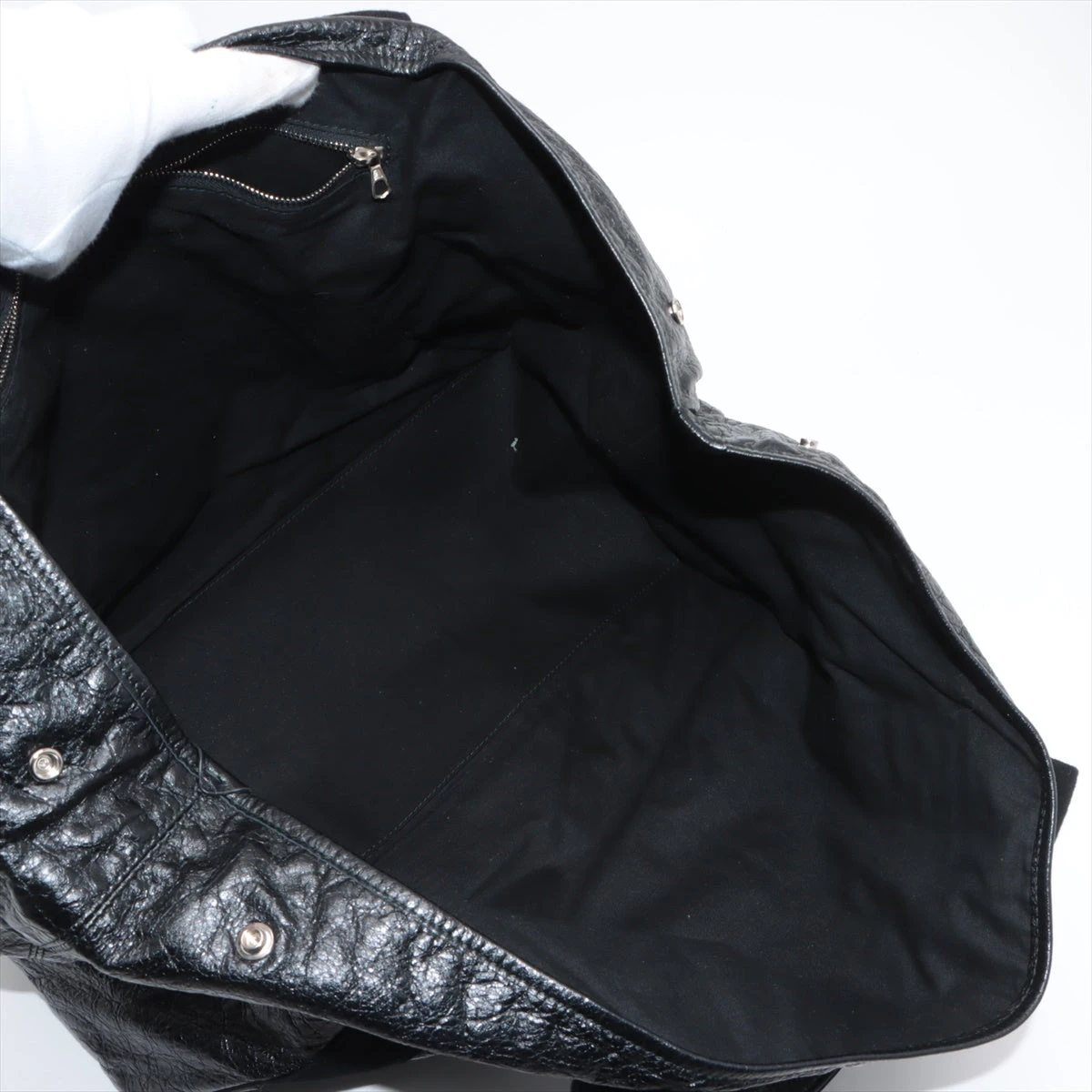 バレンシアガ レザー ネイビー カバス 2way トートバッグ 339936 BALENCIAGA バレンシアガ トートバッグ NAVY ネイビーカバス M