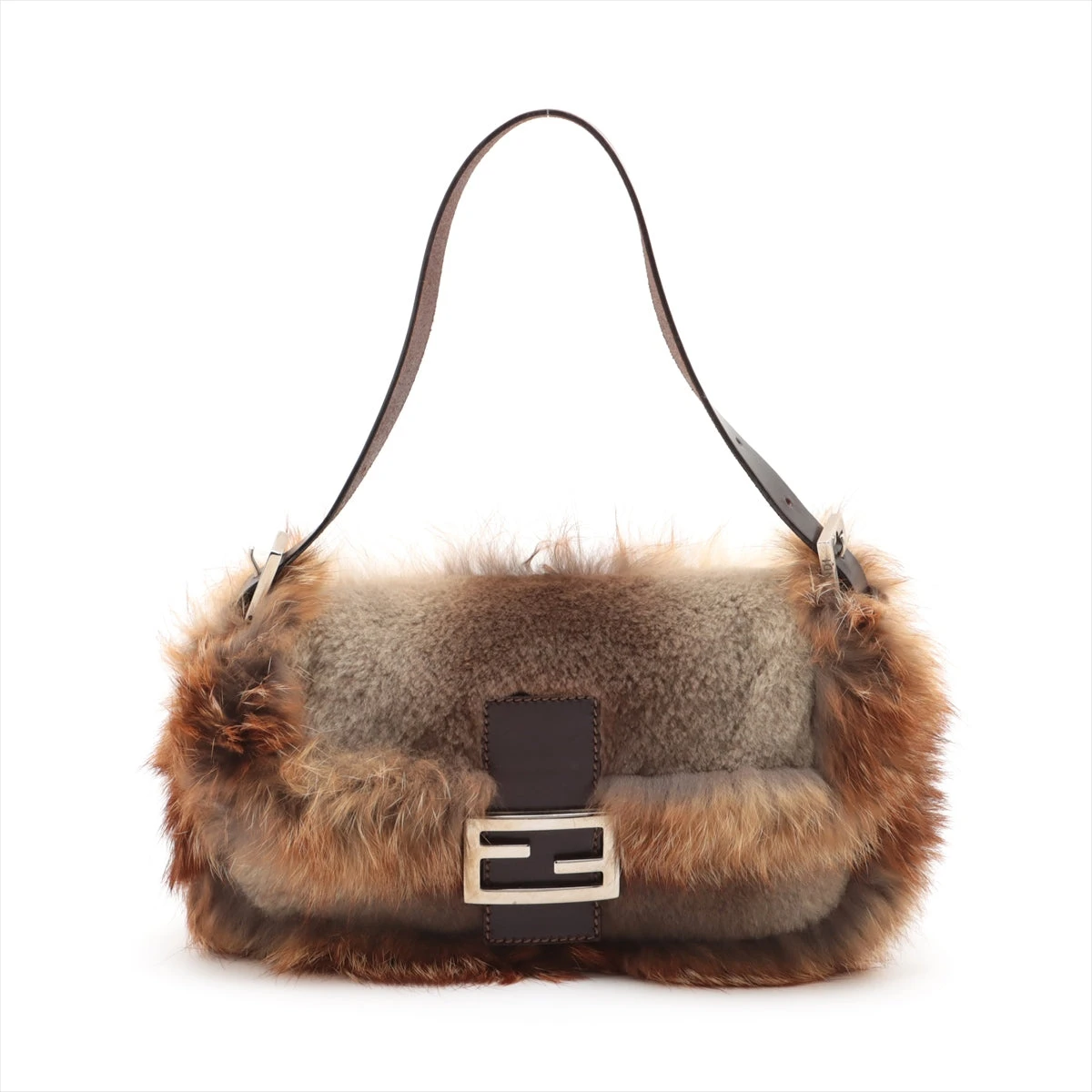 FENDI フェンディ マンマバケット ナッパレザー ブラウン 楽天市場】【8%OFF&P5倍!】フェンディ FENDI マンマバケット