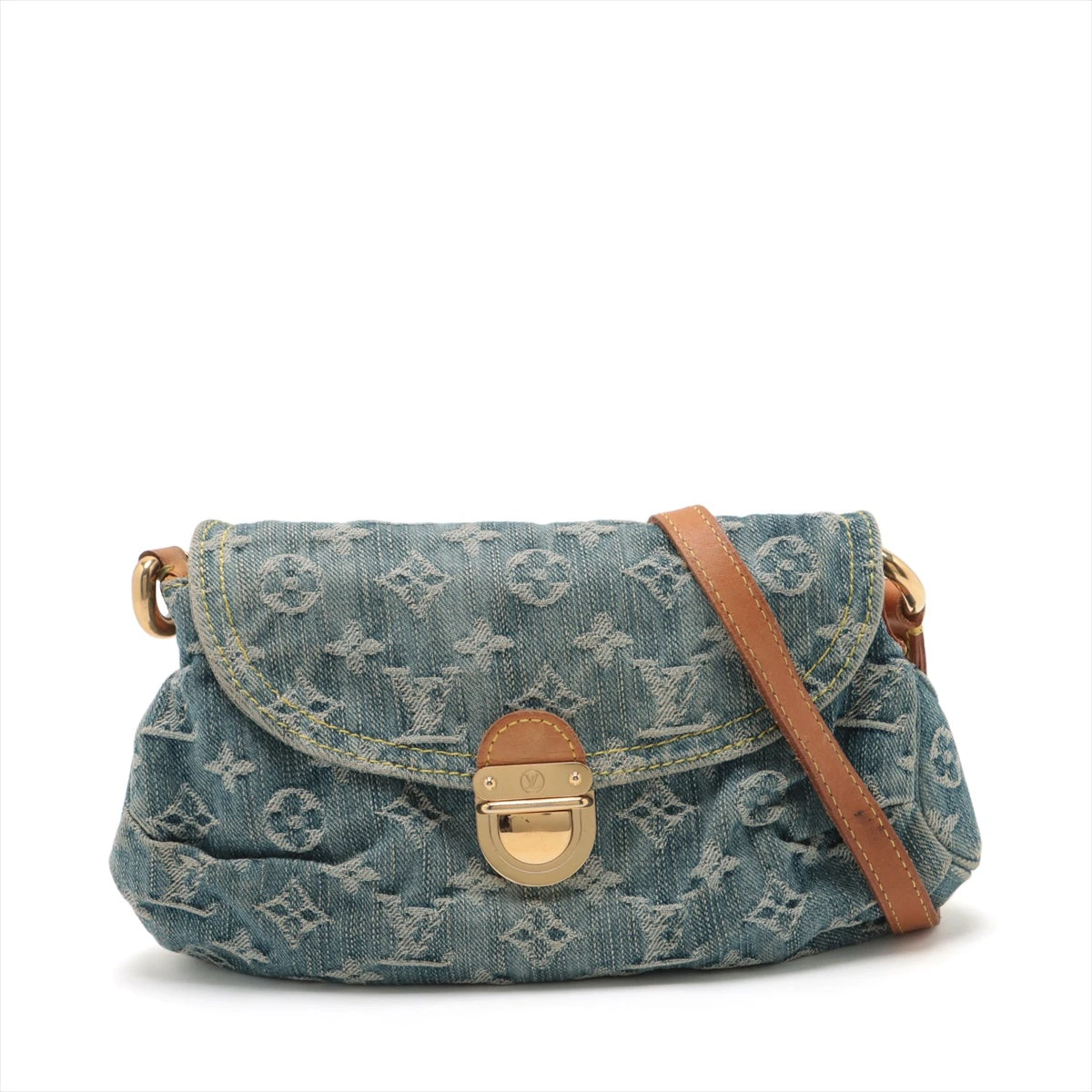 LOUIS VUITTON モノグラムデニム ミニ.プリーティ 楽天市場】【バッグ】LOUIS VUITTON ルイ ヴィトン モノグラム