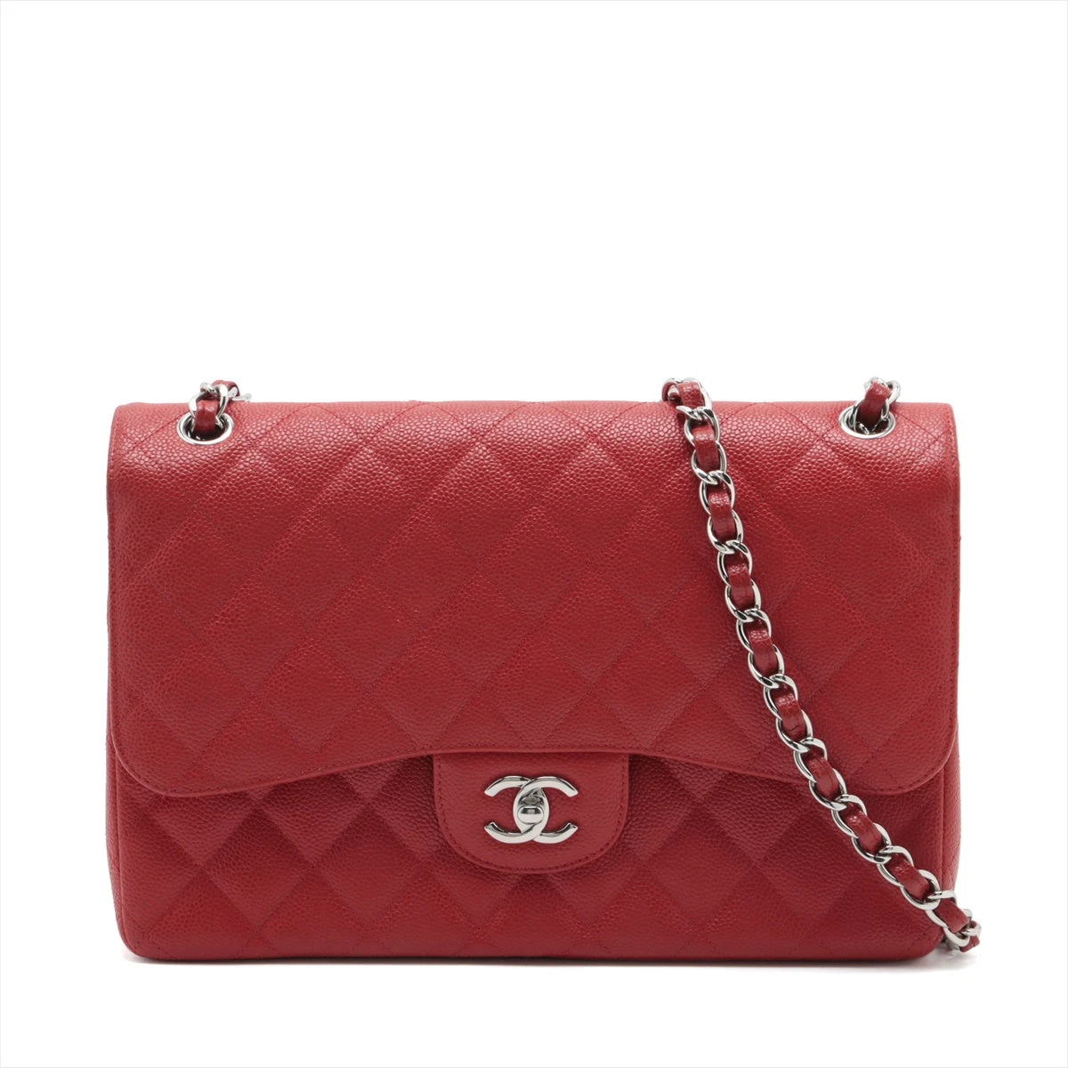 CHANEL キャビアスキン CHANEL キャビアスキンチェーンウォレット | Hedy