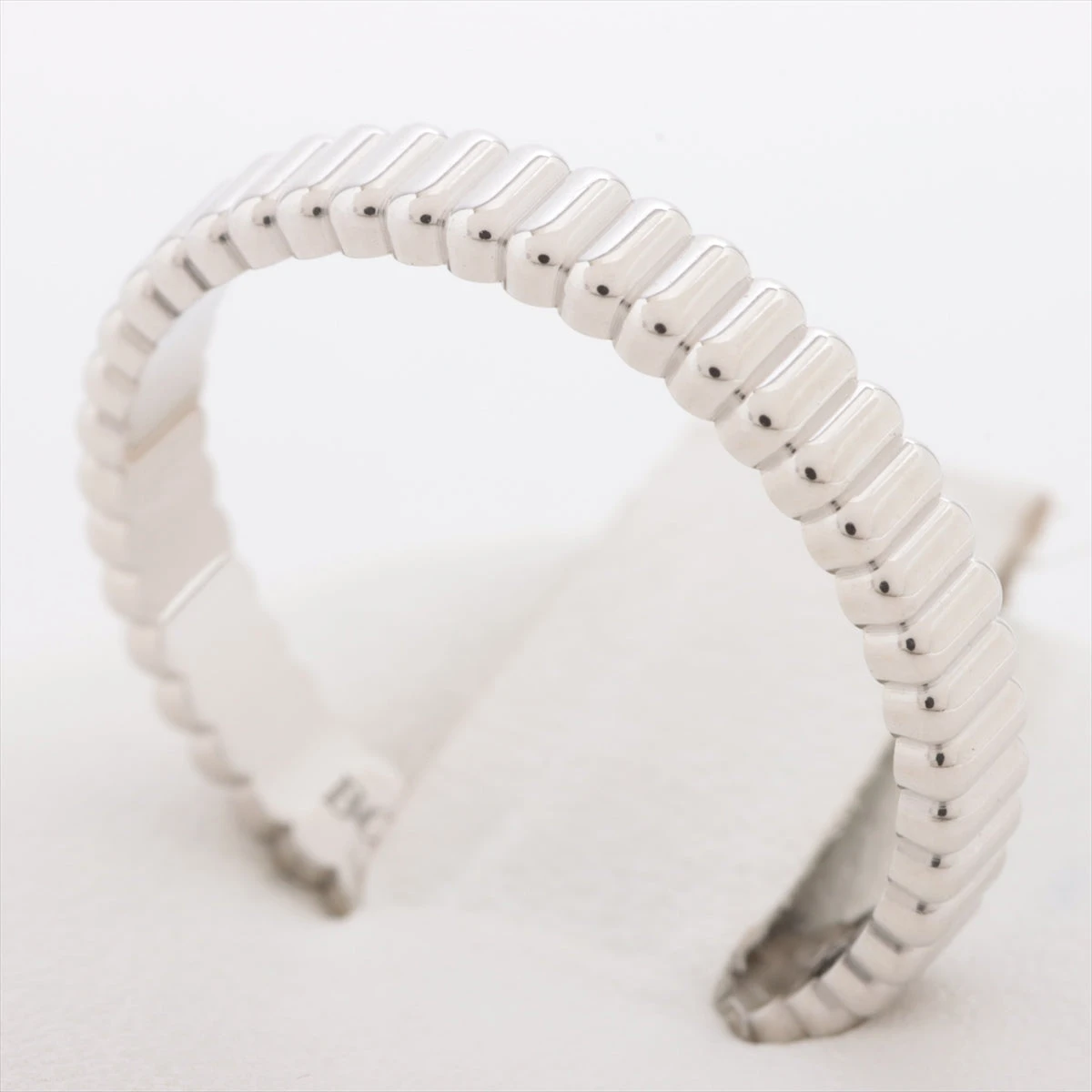 ブシュロン キャトル グログラン リング 750(WG) 3.5g 55 JAL0117055