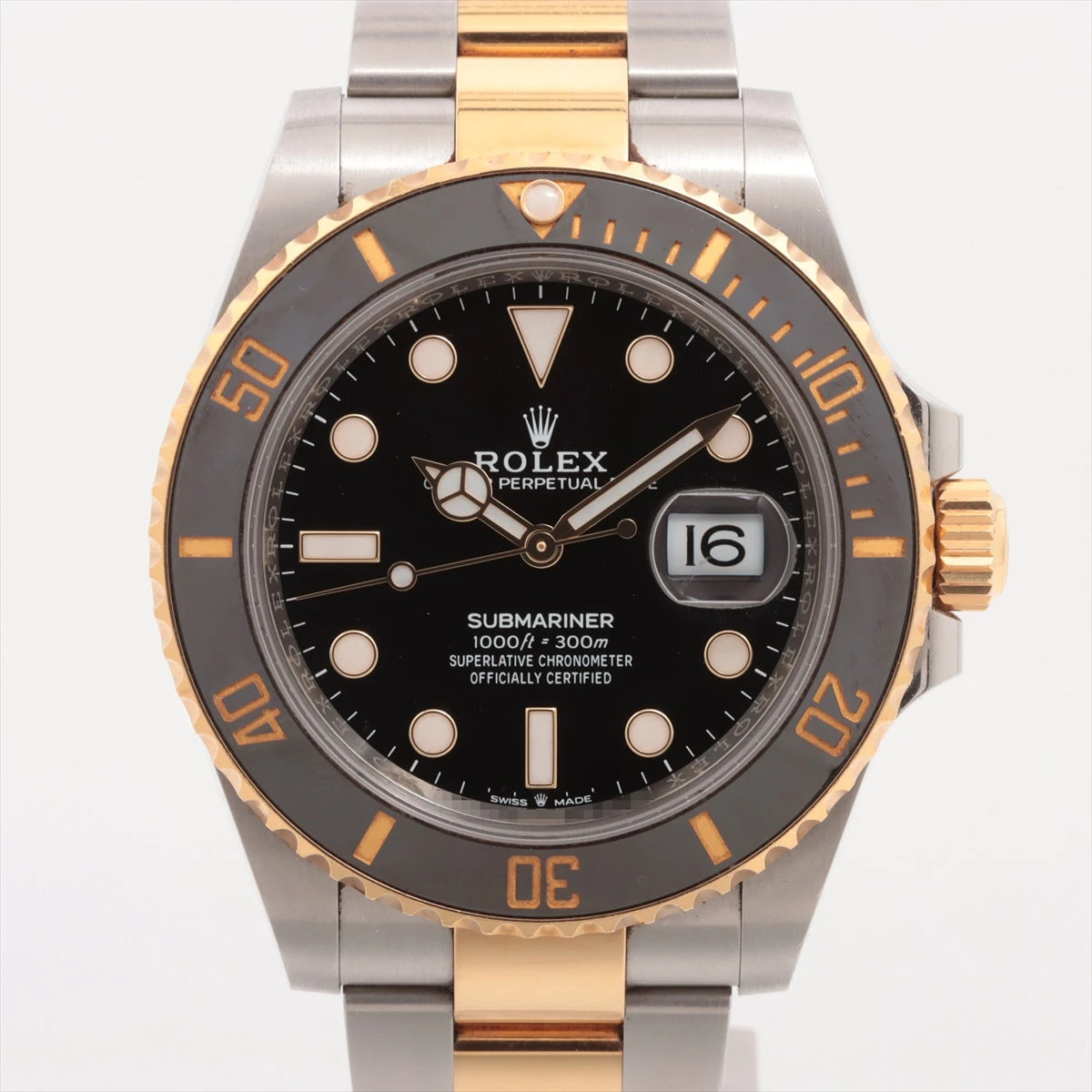 ロレックス サブマリーナ 126613LN SS×YG AT 黒文字盤 あまりごま1