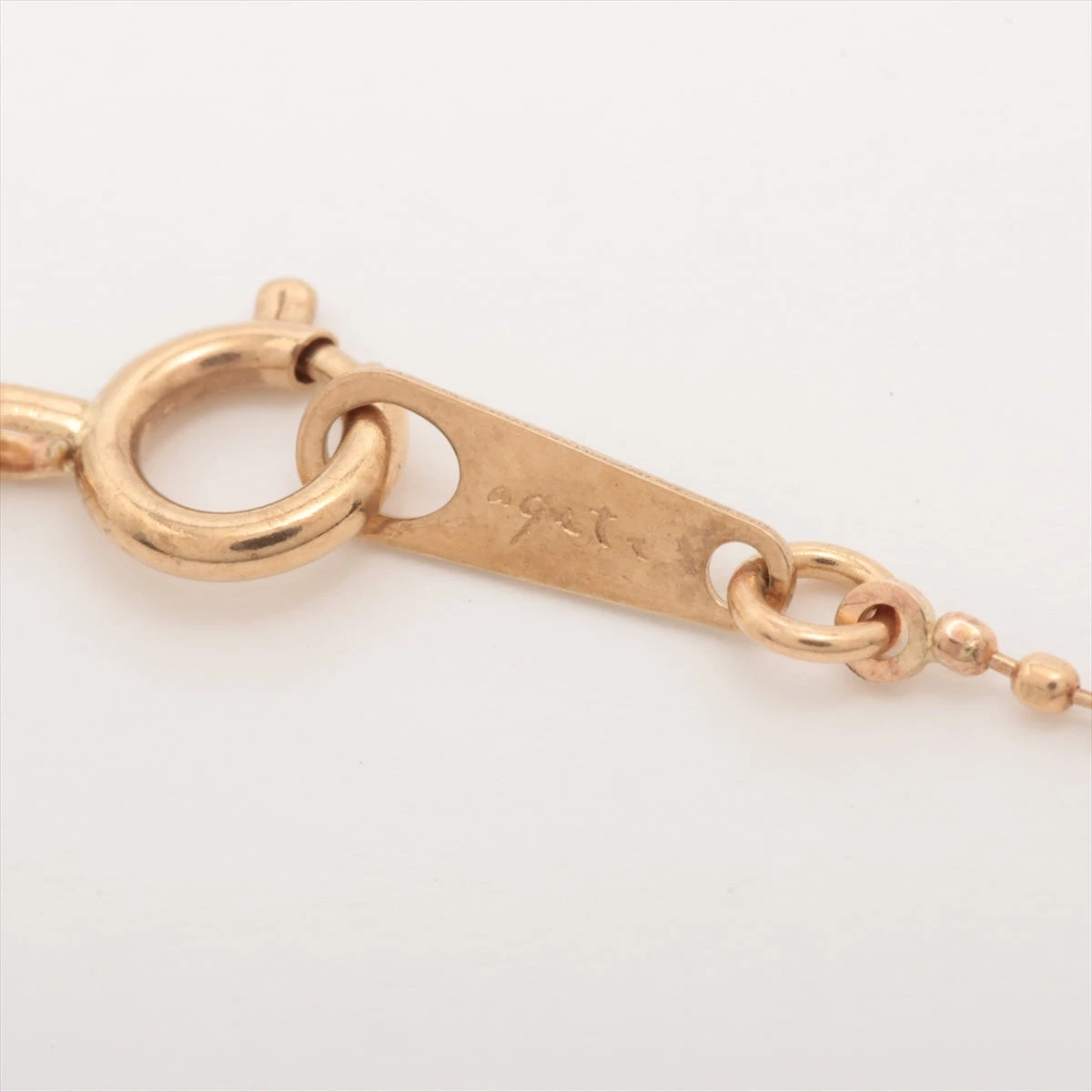 agete アガット チャーム ピンクサファイア agete アガット チャーム