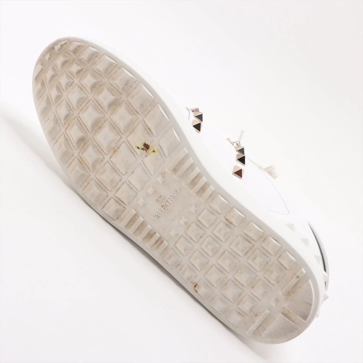 Valentino ガラヴァーニ ホワイト　レザー　スニーカー新品未使用　40 valentino garavani - ヴァレンティノ スニーカー 美品 メンズ