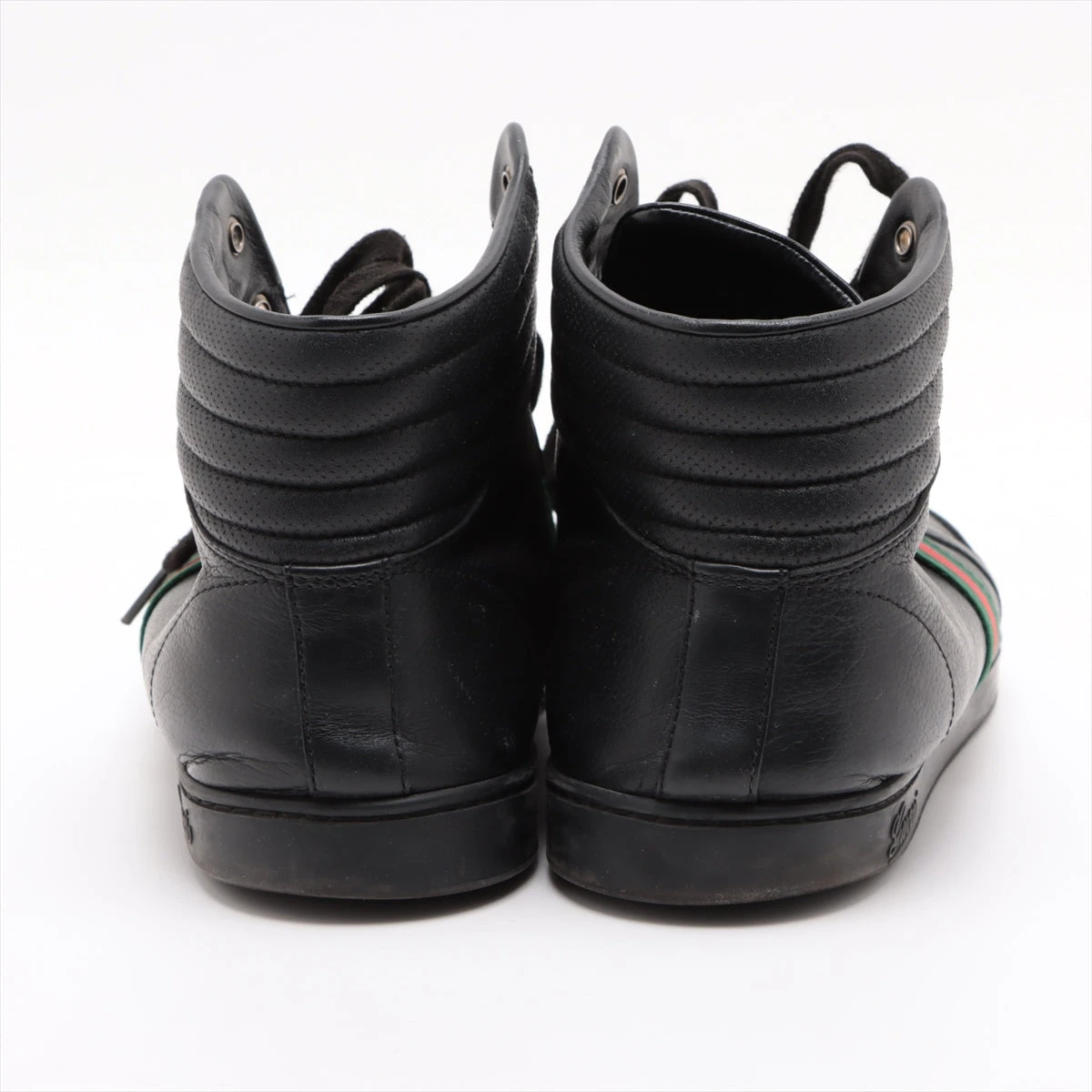 グッチ インターロッキングG レザー ハイカットスニーカー 11 メンズ
