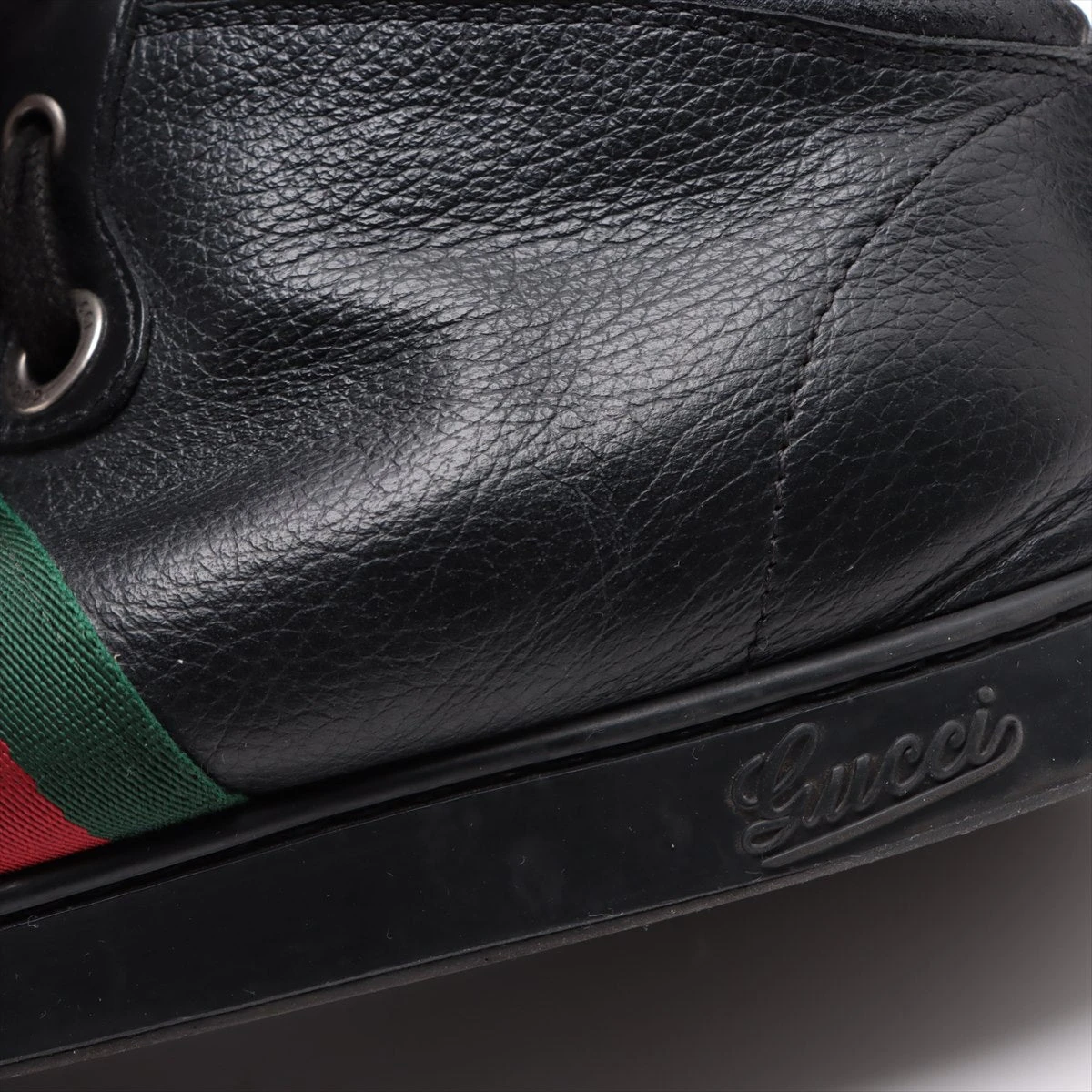 グッチ インターロッキングG レザー ハイカットスニーカー 11 メンズ