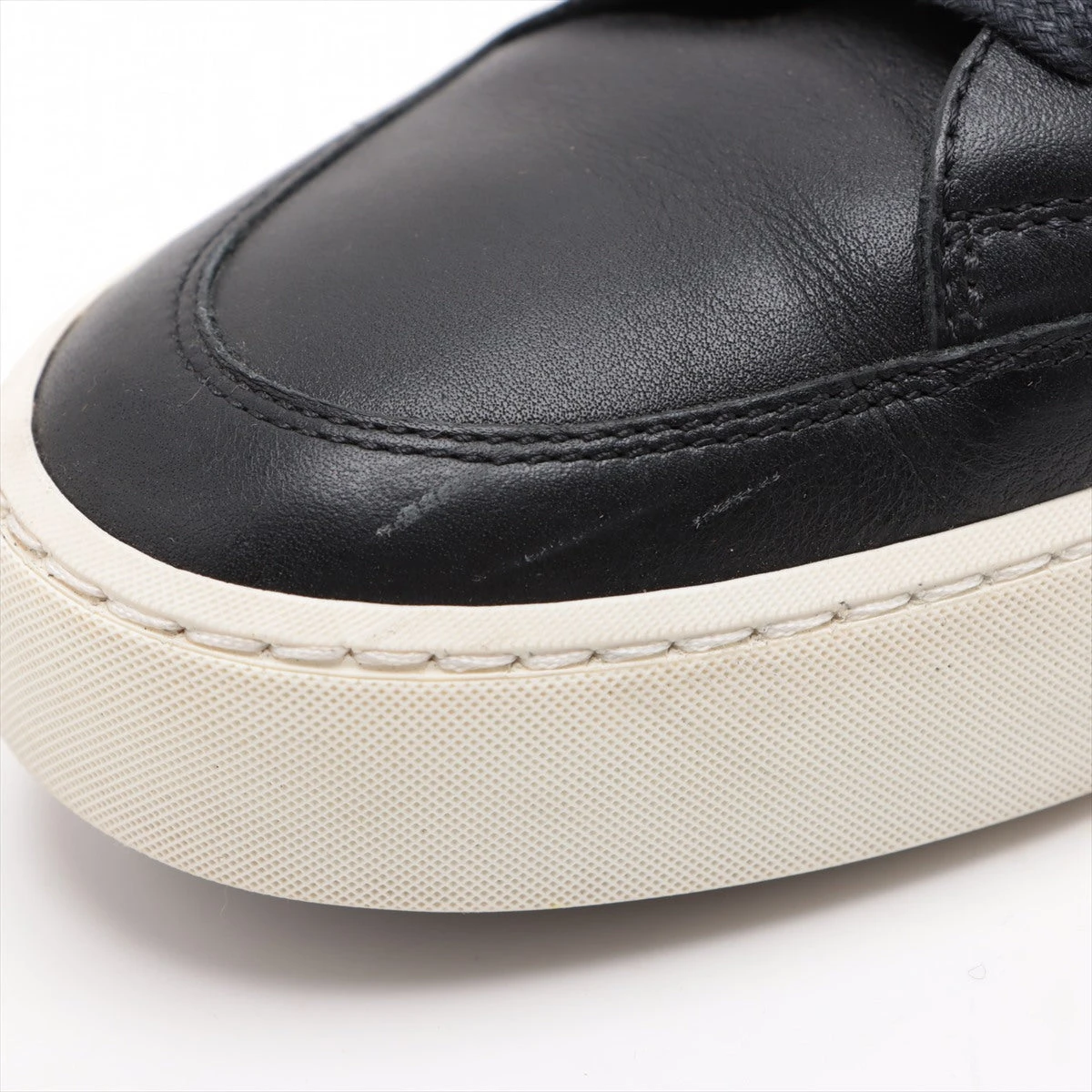 バーバリー レザー×ファブリック スニーカー 37 レディース