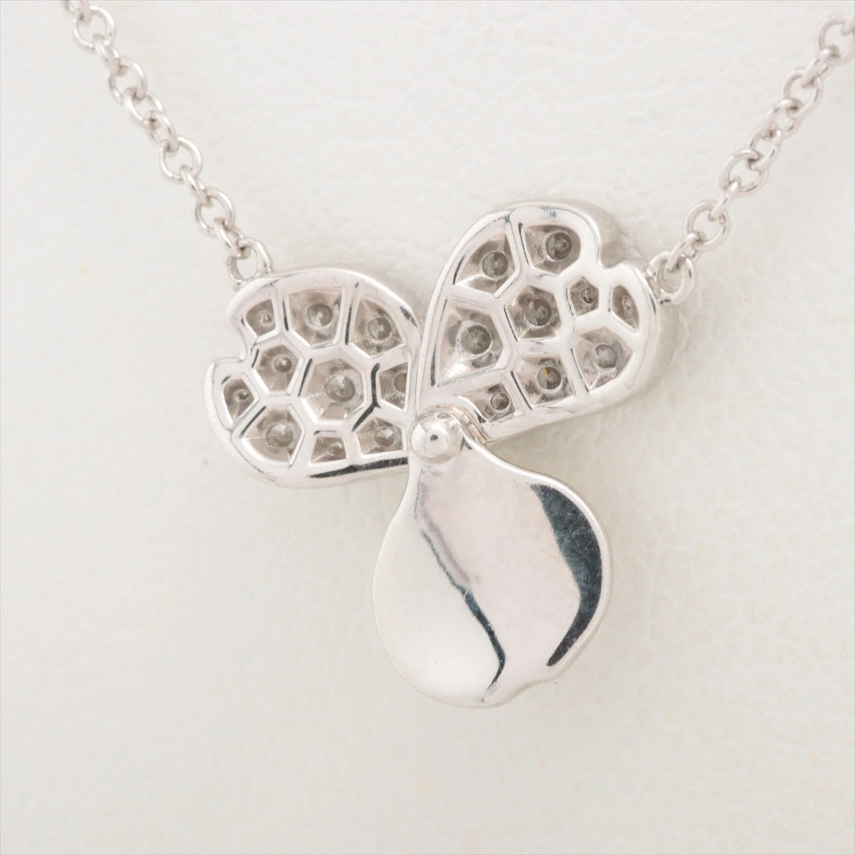 極美品♡Tiffany♡ペーパーフラワー ダイヤ ネックレス プラチナ