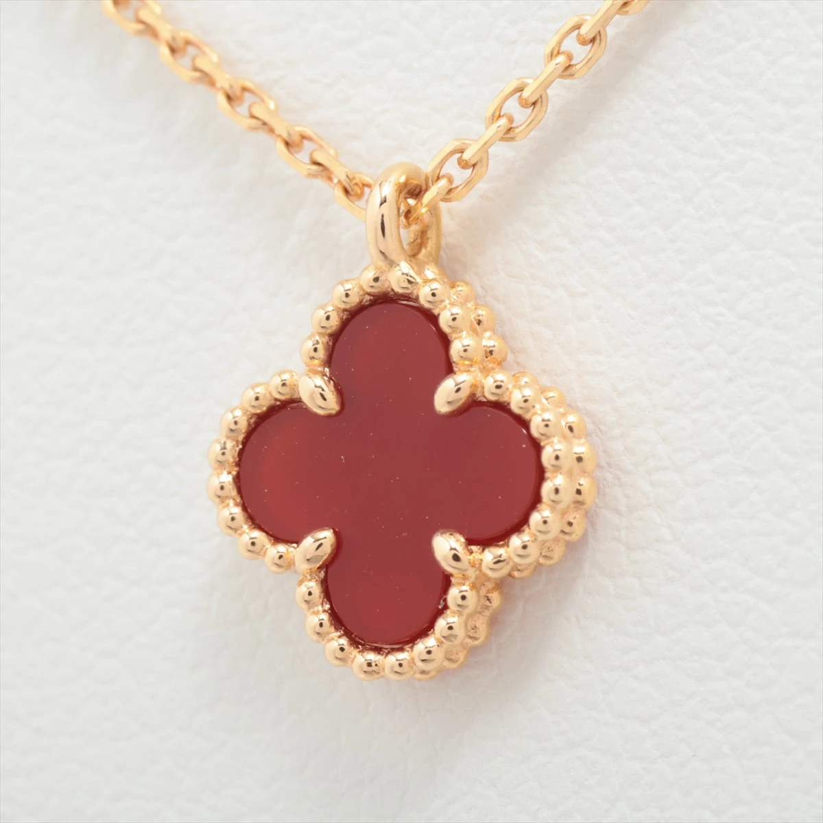 ヴァンクリーフ&アーペル スウィートアルハンブラ カーネリアン