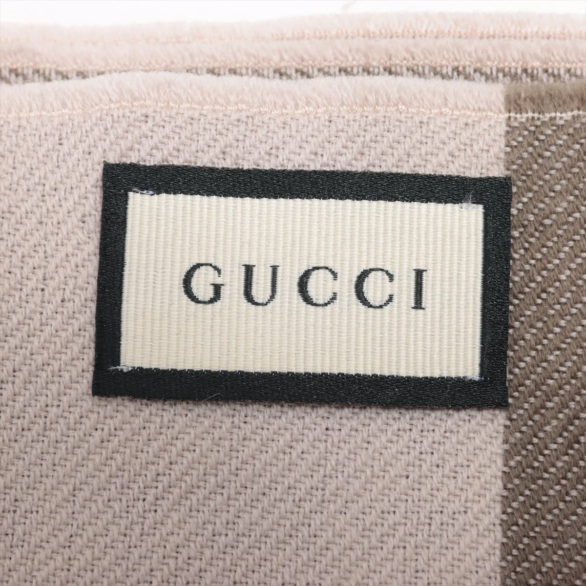 GUCCI GGパターン マフラー ベージュ GUCCI GUCCI(グッチ) GGパターン ウィンタースカーフ マフラー