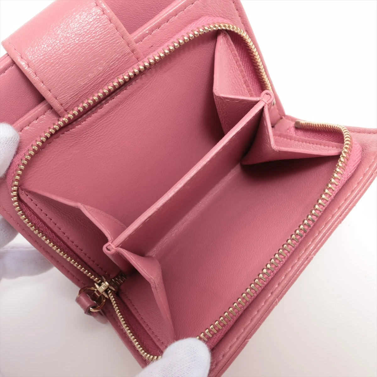 ★ターンロック★【CHANEL】マトラッセ バレリーナ PINK ☆ターンロック☆【CHANEL】マトラッセ バレリーナ PINK