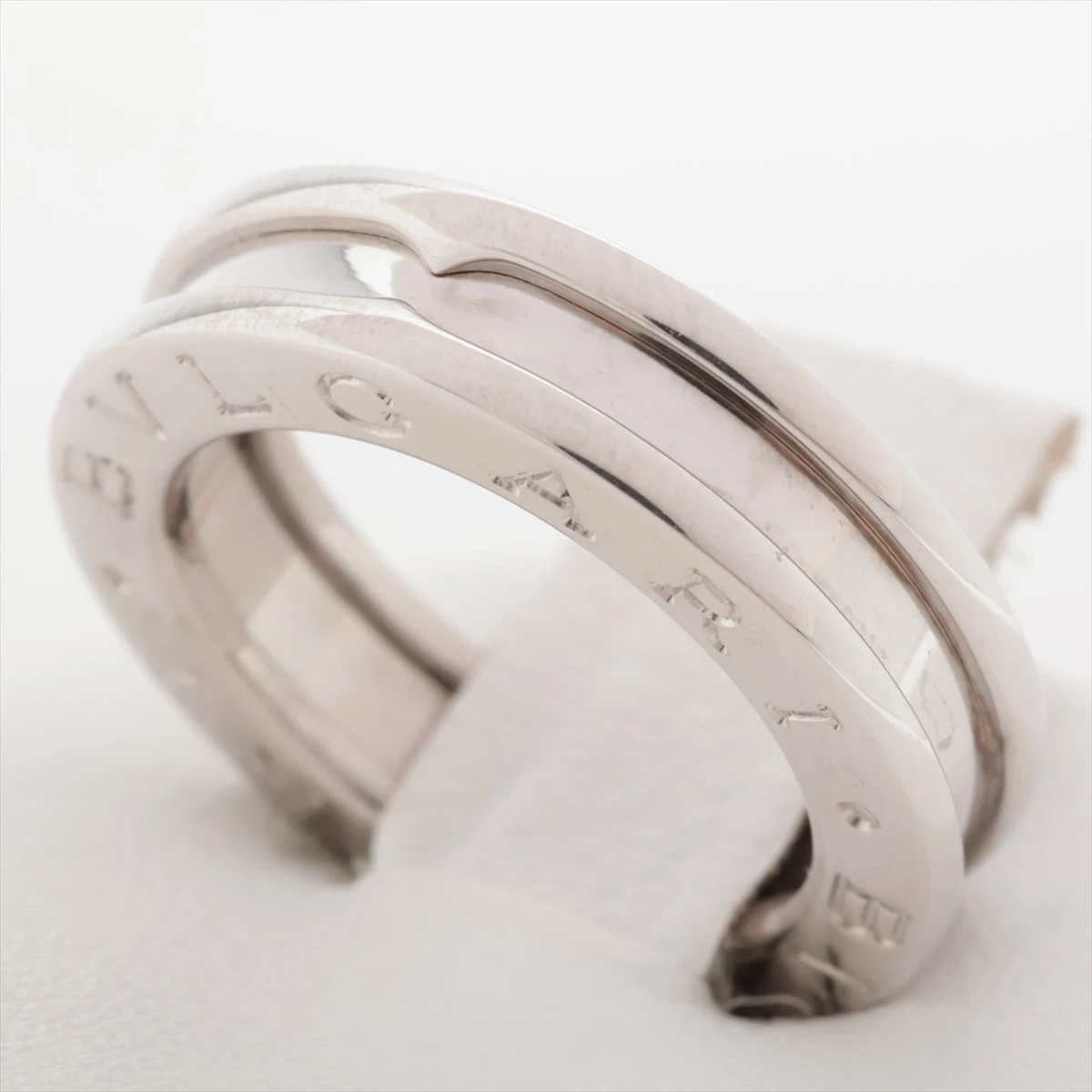 週末限定価格　BVLGARI ブルガリ　ビーゼロワン　WG 7号 BVLGARI ビーゼロワン WGリング 7号 楽天市場】ブルガリ BVLGARI