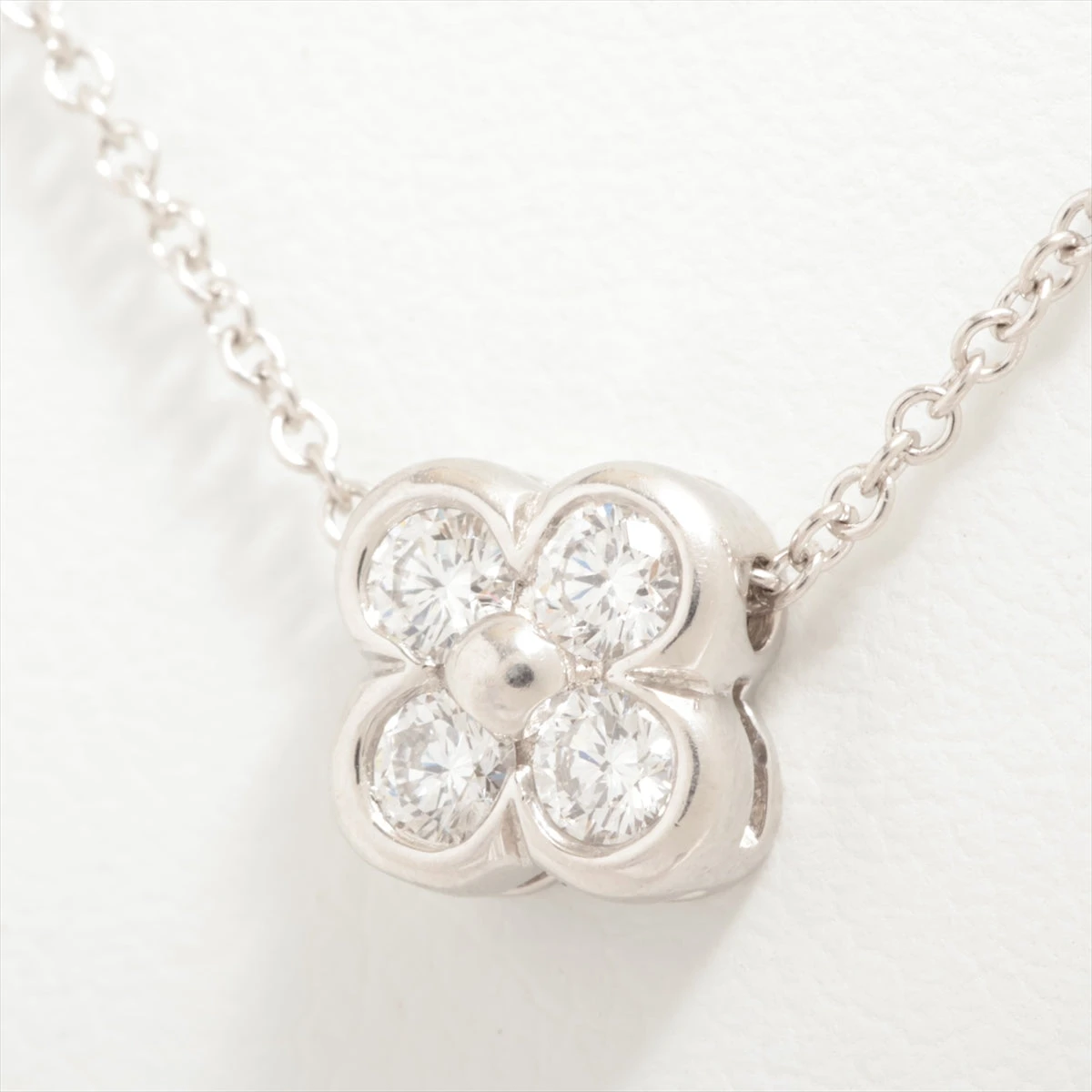 TIFFANY&Co. ティファニー ネックレス Pt950 ベゼルセット TIFFANY&Co. ティファニー ベゼルセット ダイヤモンド