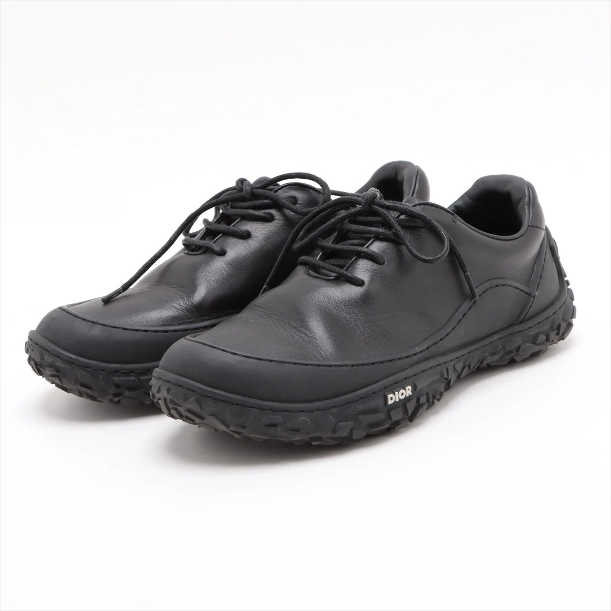 破格 DIOR ディオール ローカットスニーカー ブラック 39 箱付き